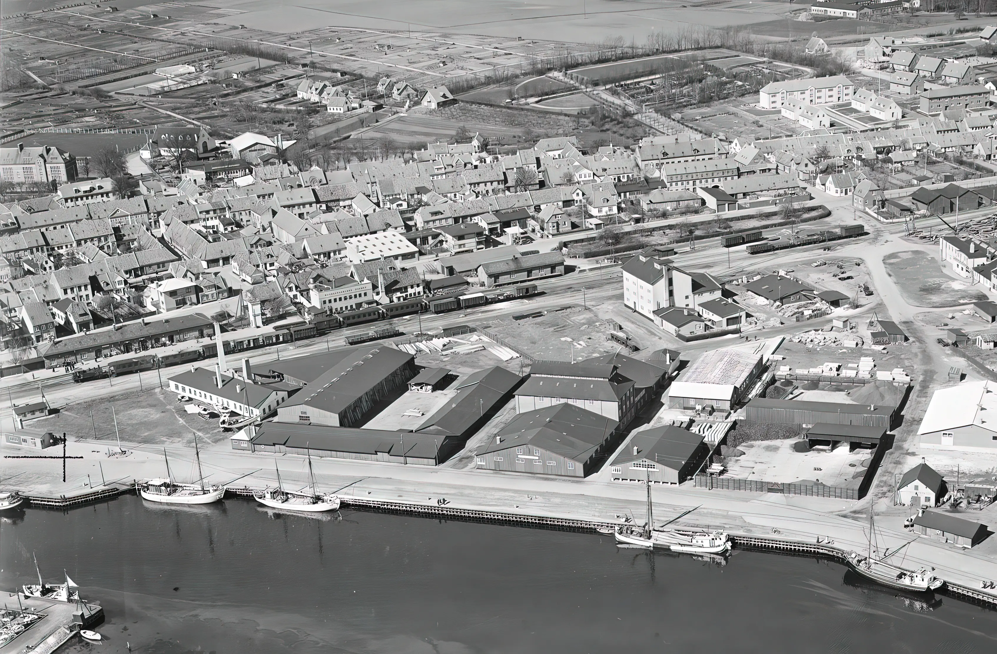 Billede af Kerteminde Station. Billede af Kerteminde Station.