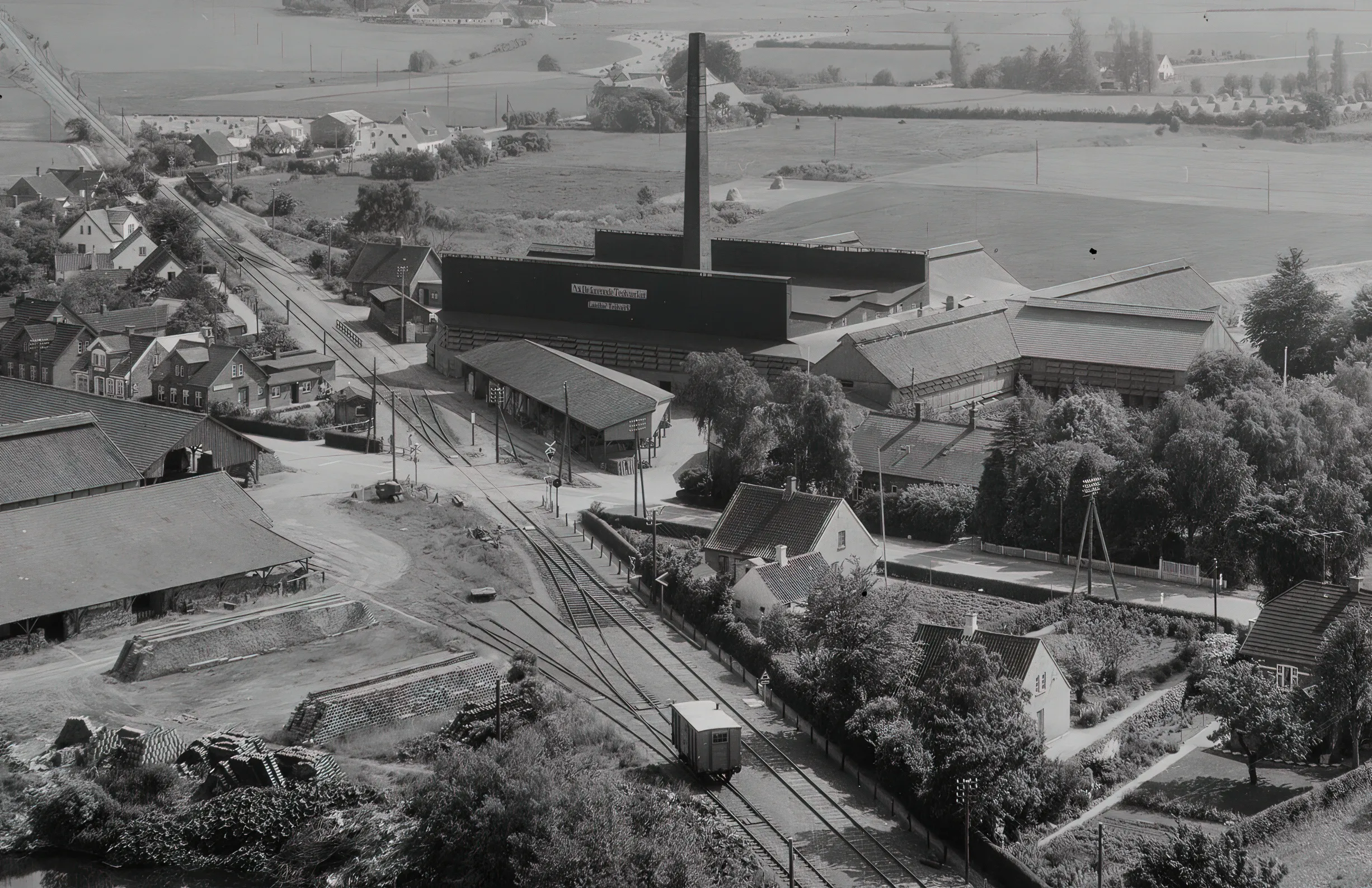 Billede af Stenstrup Syd Trinbræt med Sidespor.