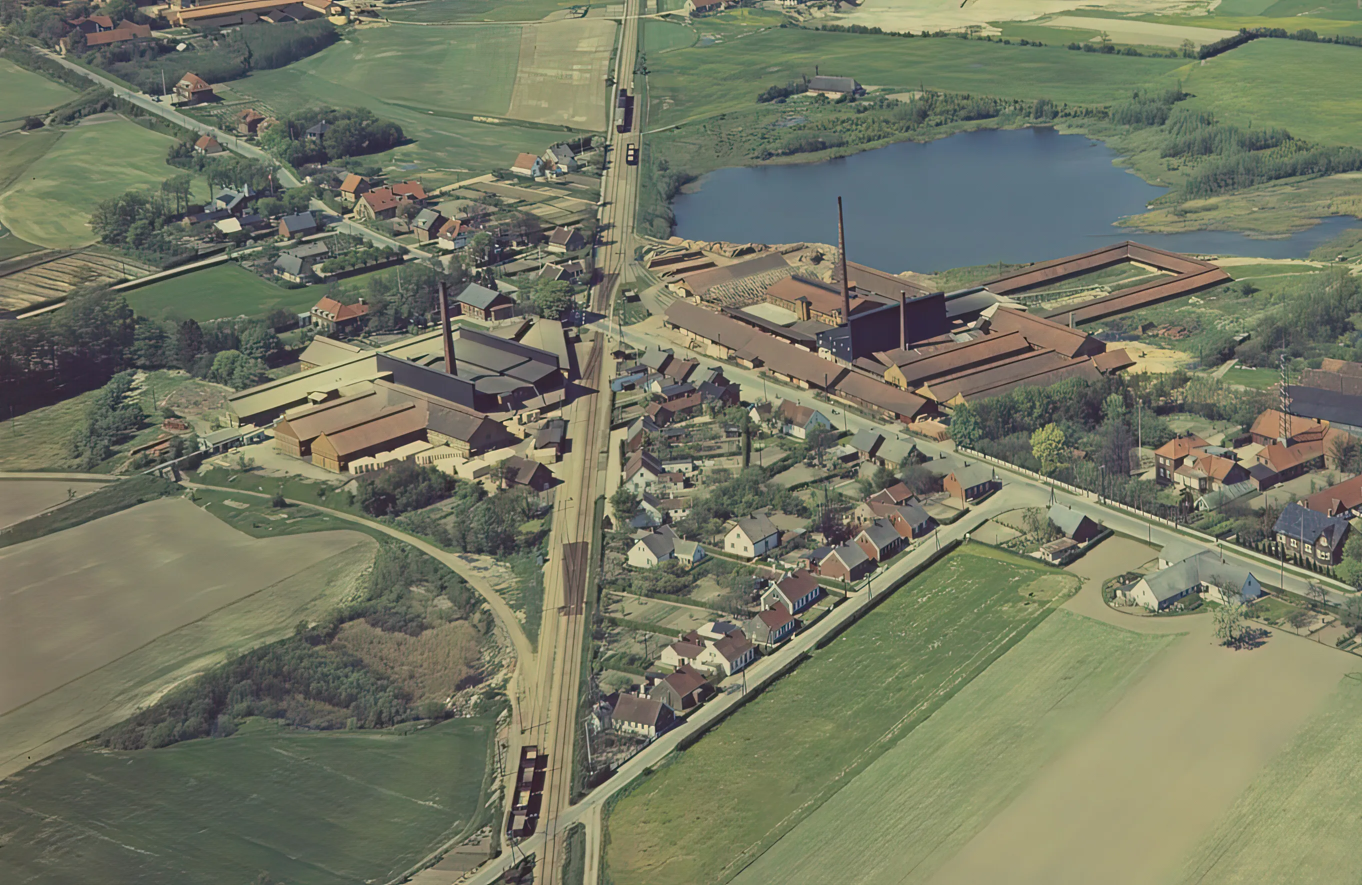 Billede af Stenstrup Syd Trinbræt med Sidespor.