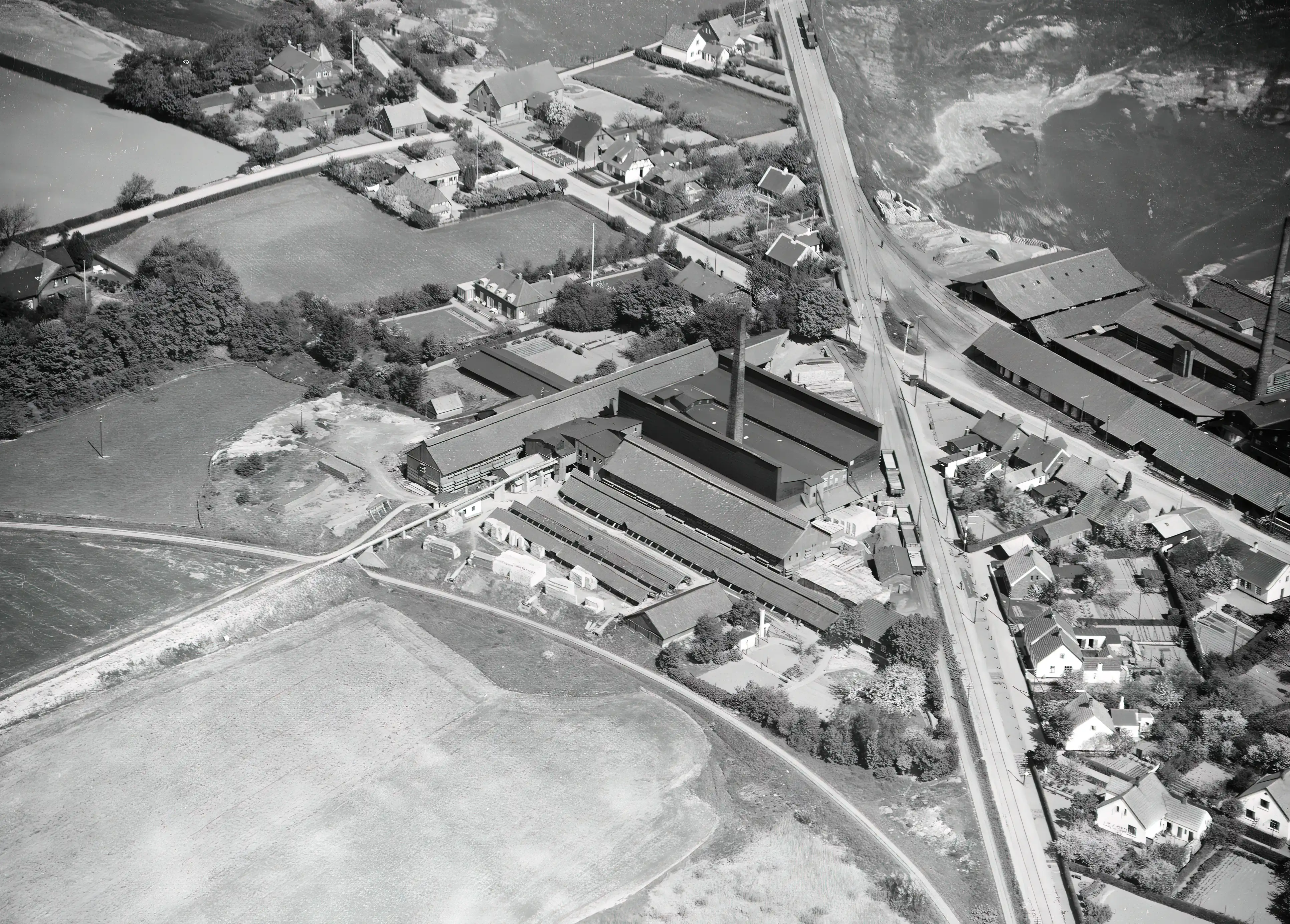 Billede af Stenstrup Syd Trinbræt med Sidespor.