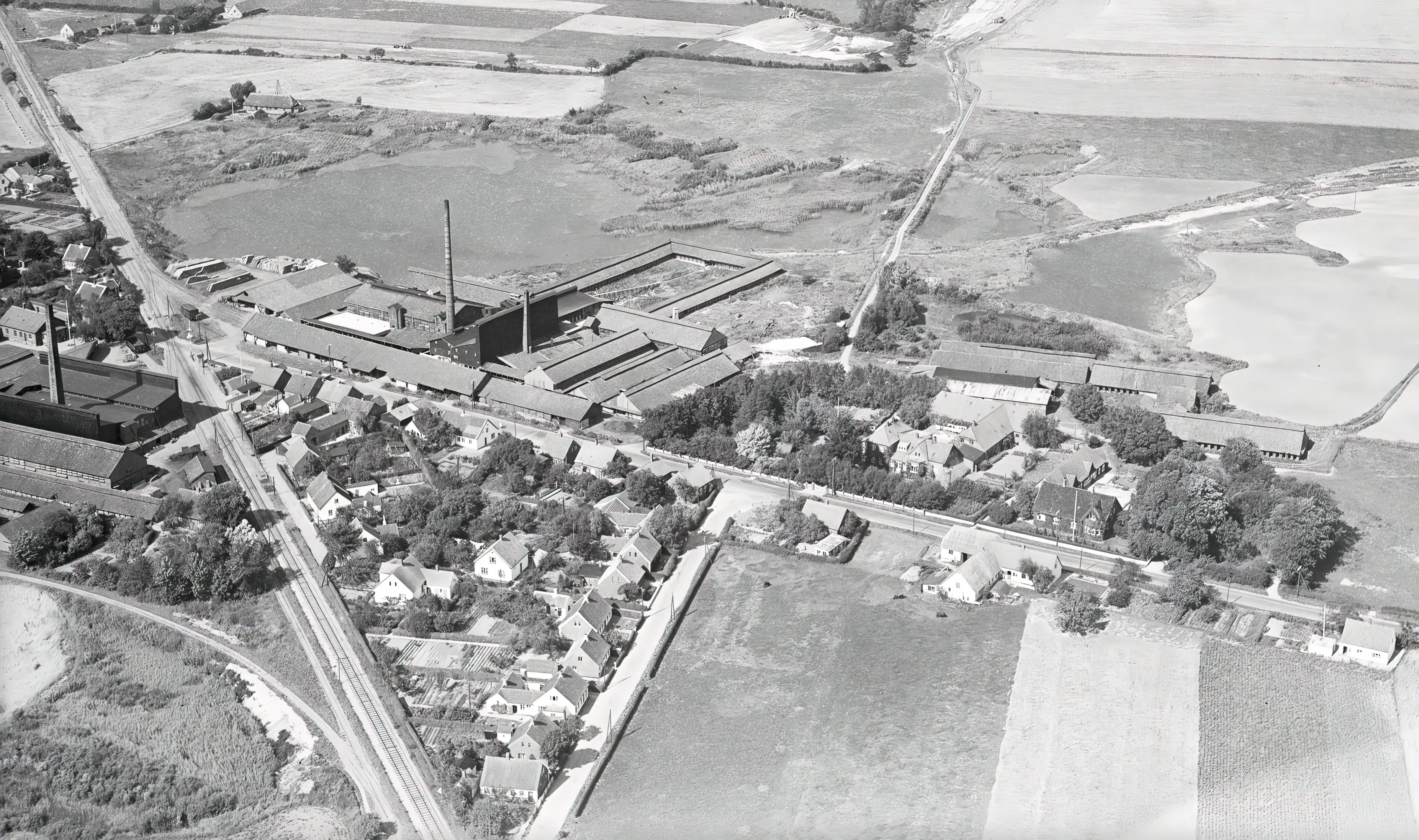 Billede af Stenstrup Syd Trinbræt med Sidespor.