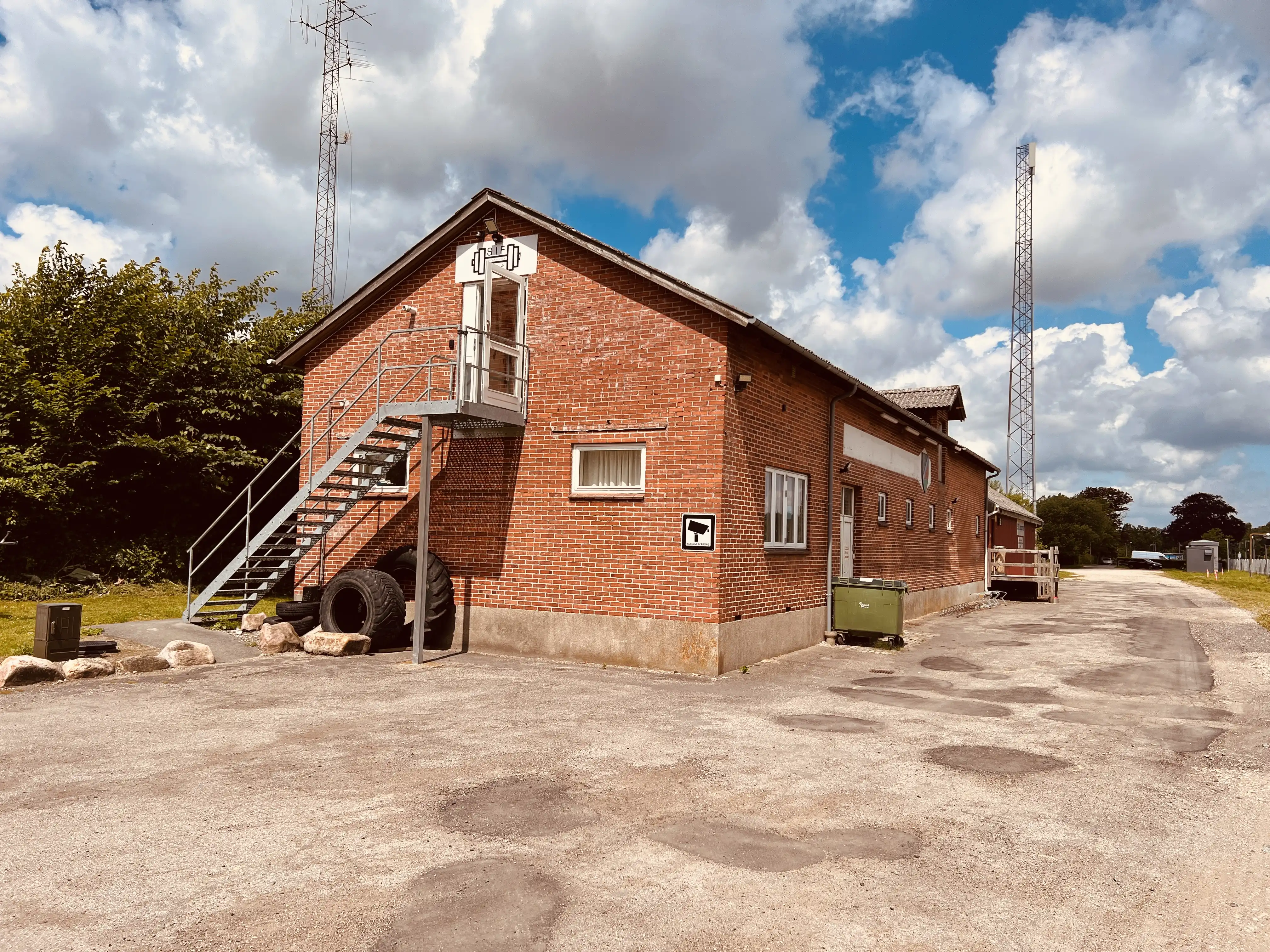 Billede af Stenstrup Stations varehus. Billede af Stenstrup Stations varehus.