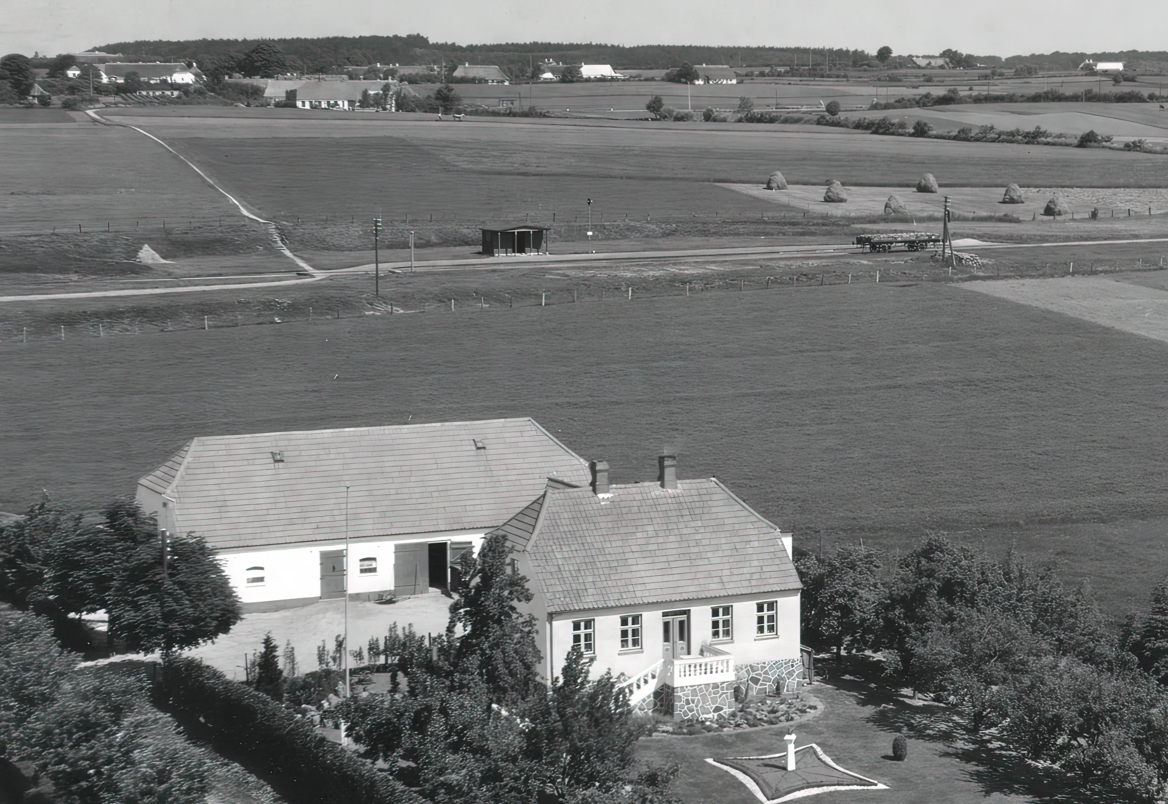 Billede af Nakkebølle Trinbræt. Billede af Nakkebølle Trinbræt.