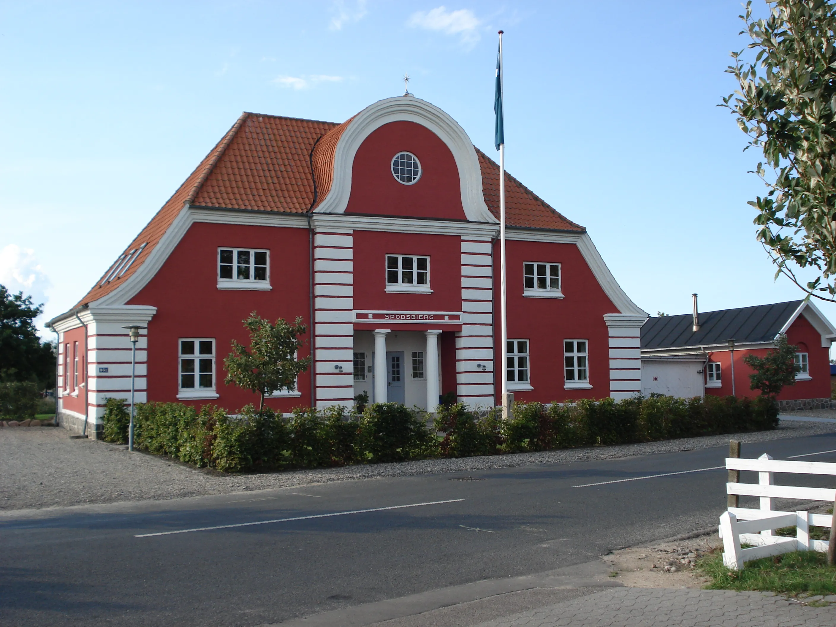 Billede af Spodsbjerg Station. Billede af Spodsbjerg Station.