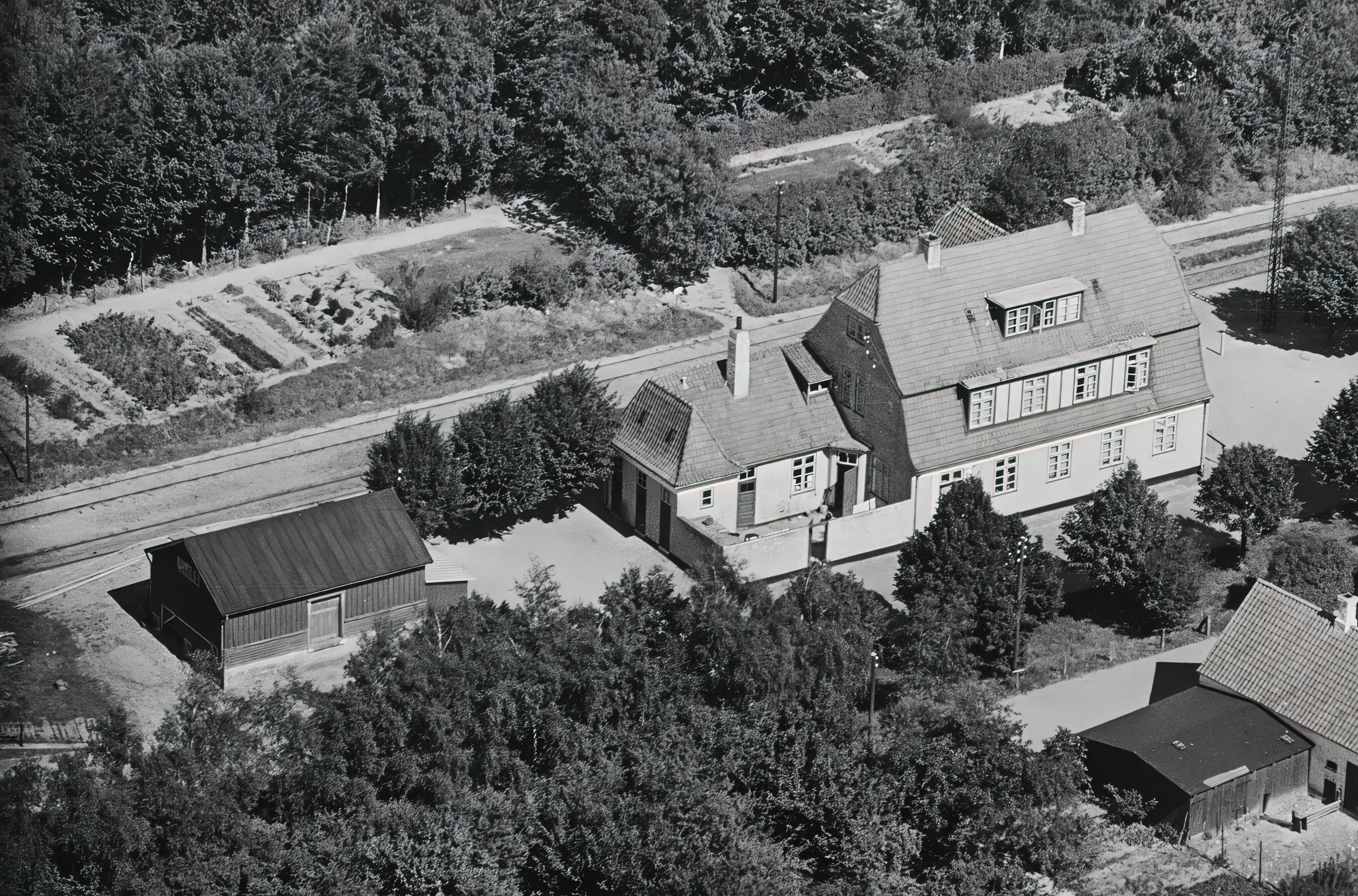 Billede af Horslunde Station.