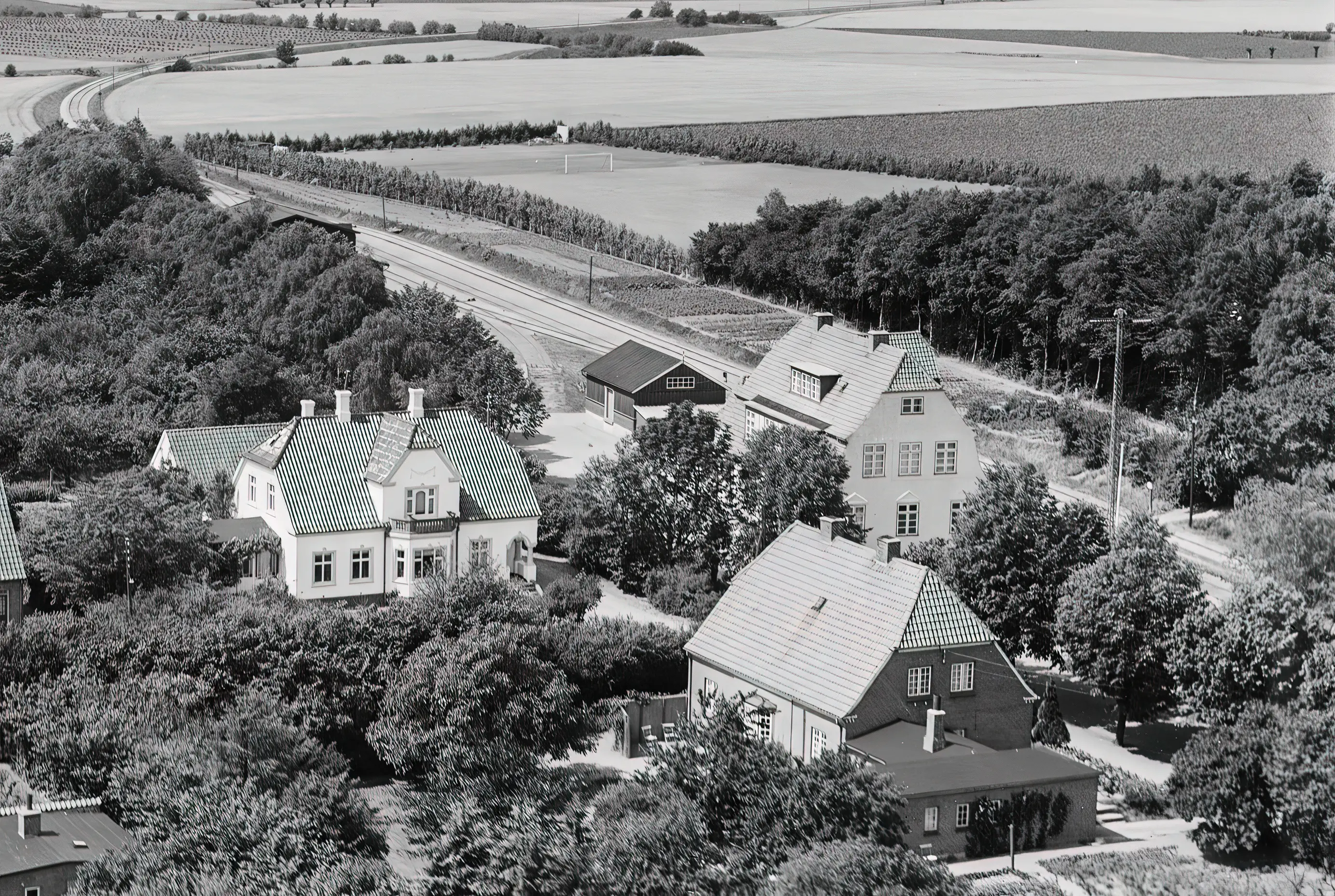 Billede af Horslunde Station.