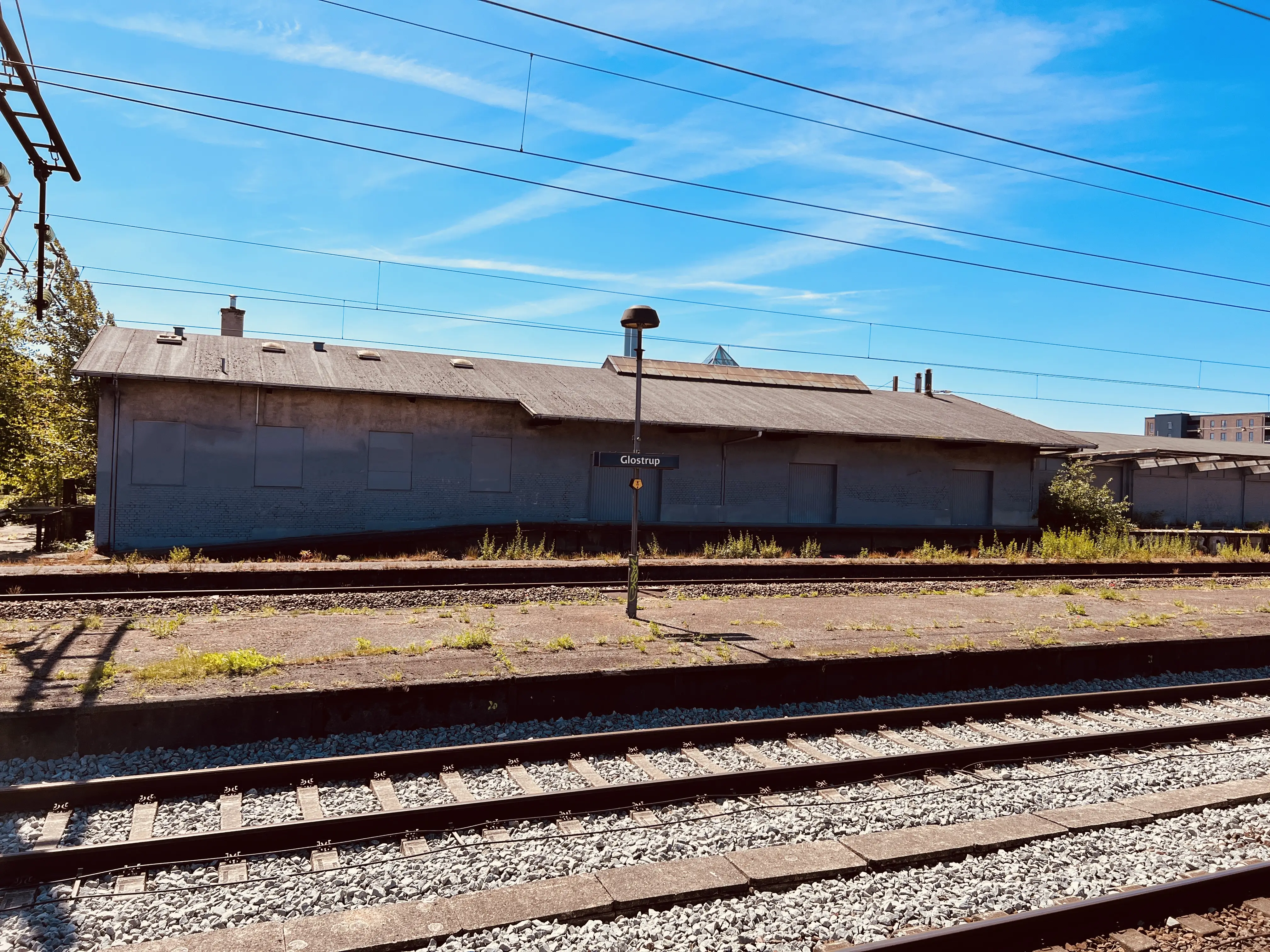 Billede af Glostrup Stations varehus. Billede af Glostrup Stations varehus.