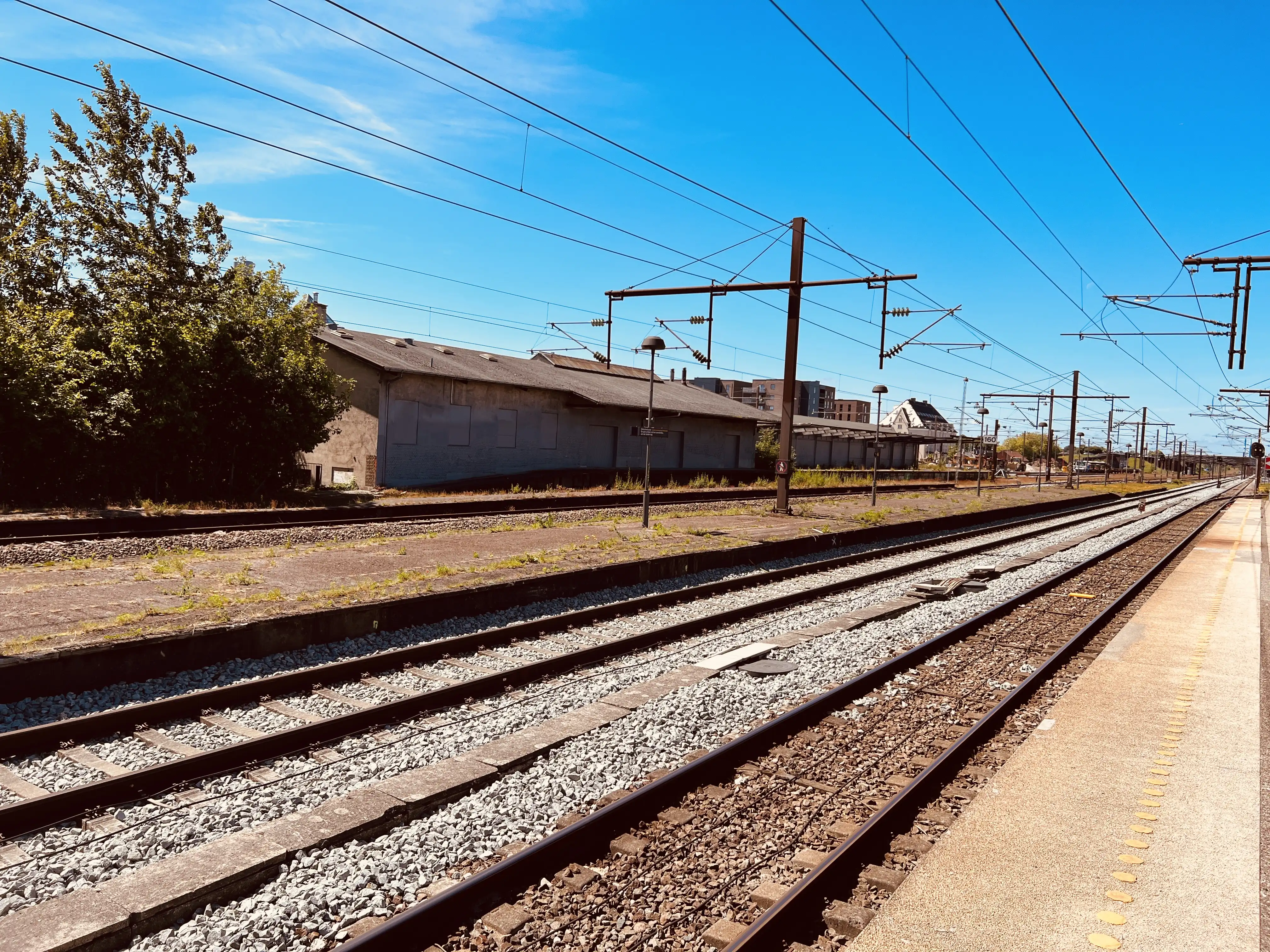 Billede af Glostrup Stations varehus. Billede af Glostrup Stations varehus.