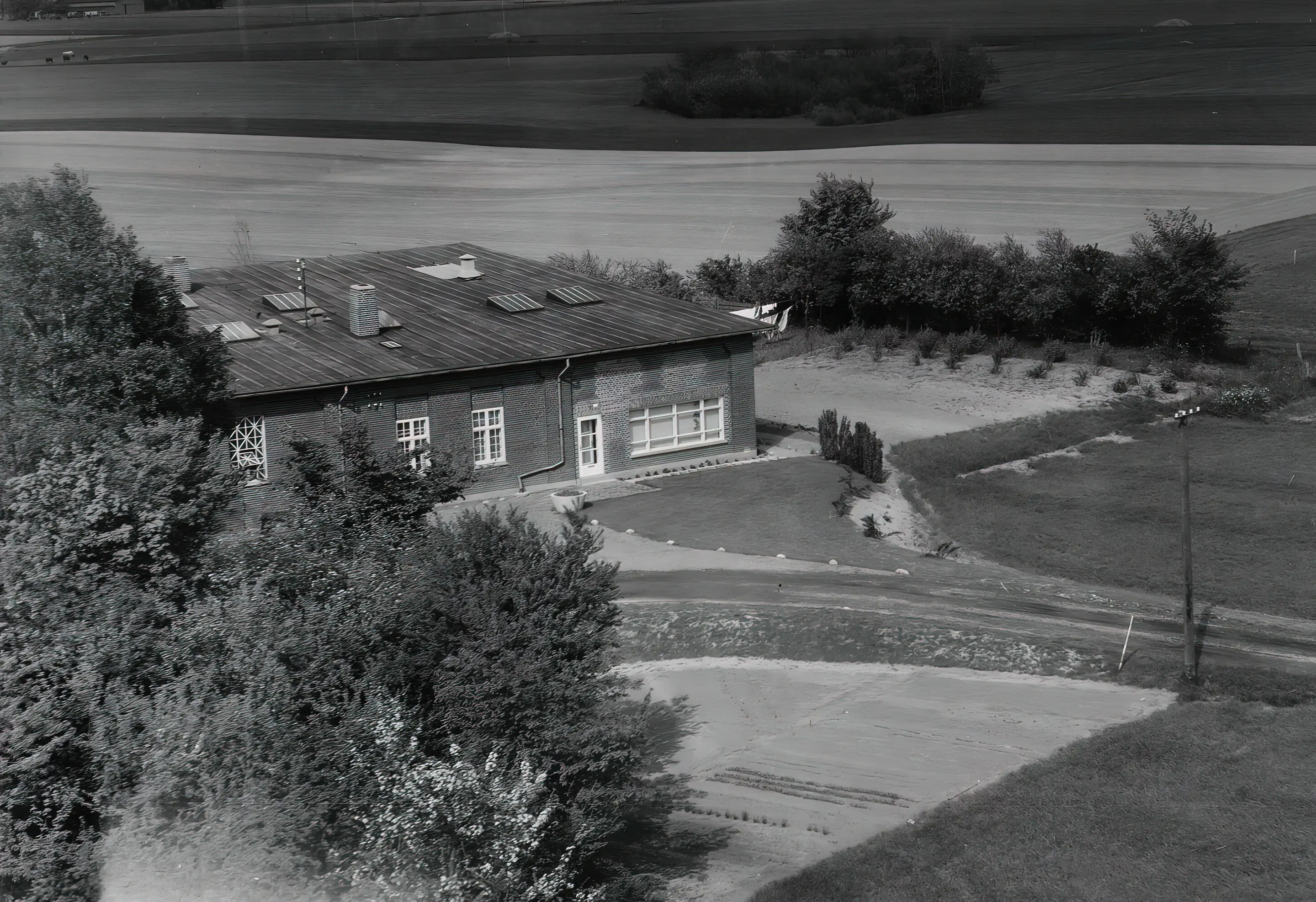 Billede af Rødby Stations remise. Billede af Rødby Stations remise.