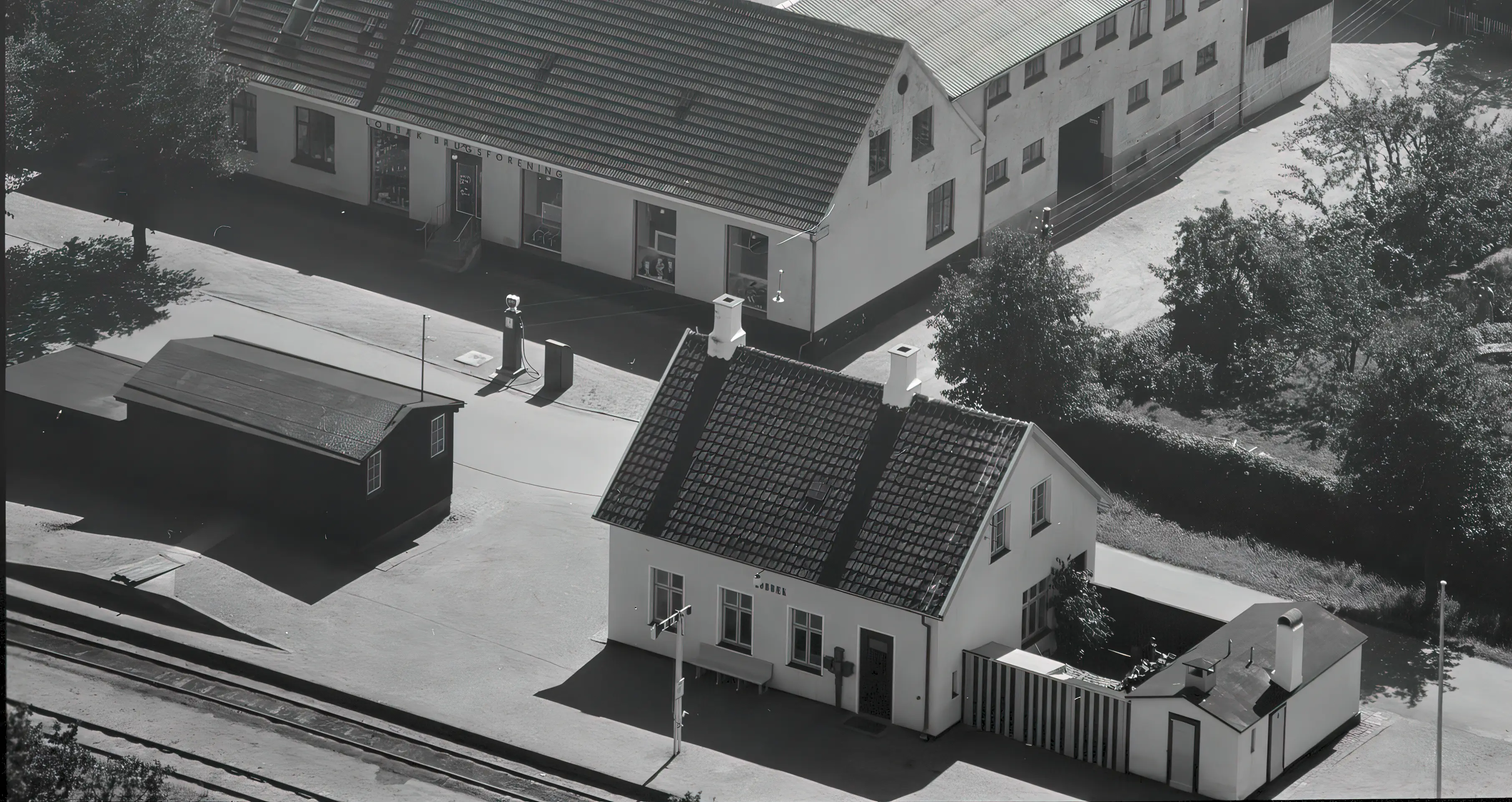 Billede af Lobbæk Station.