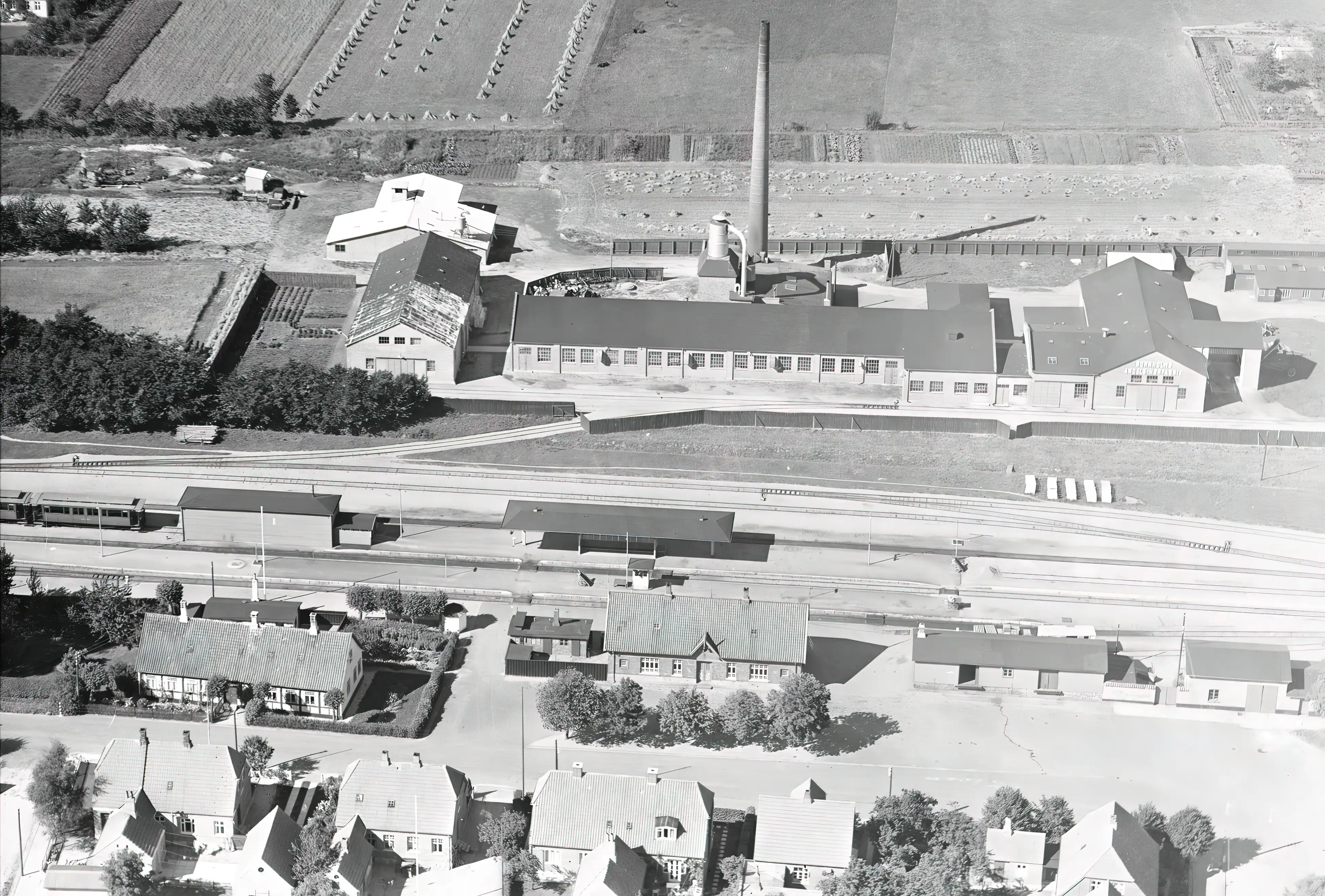 Billede af Aakirkeby Station. Billede af Aakirkeby Station.