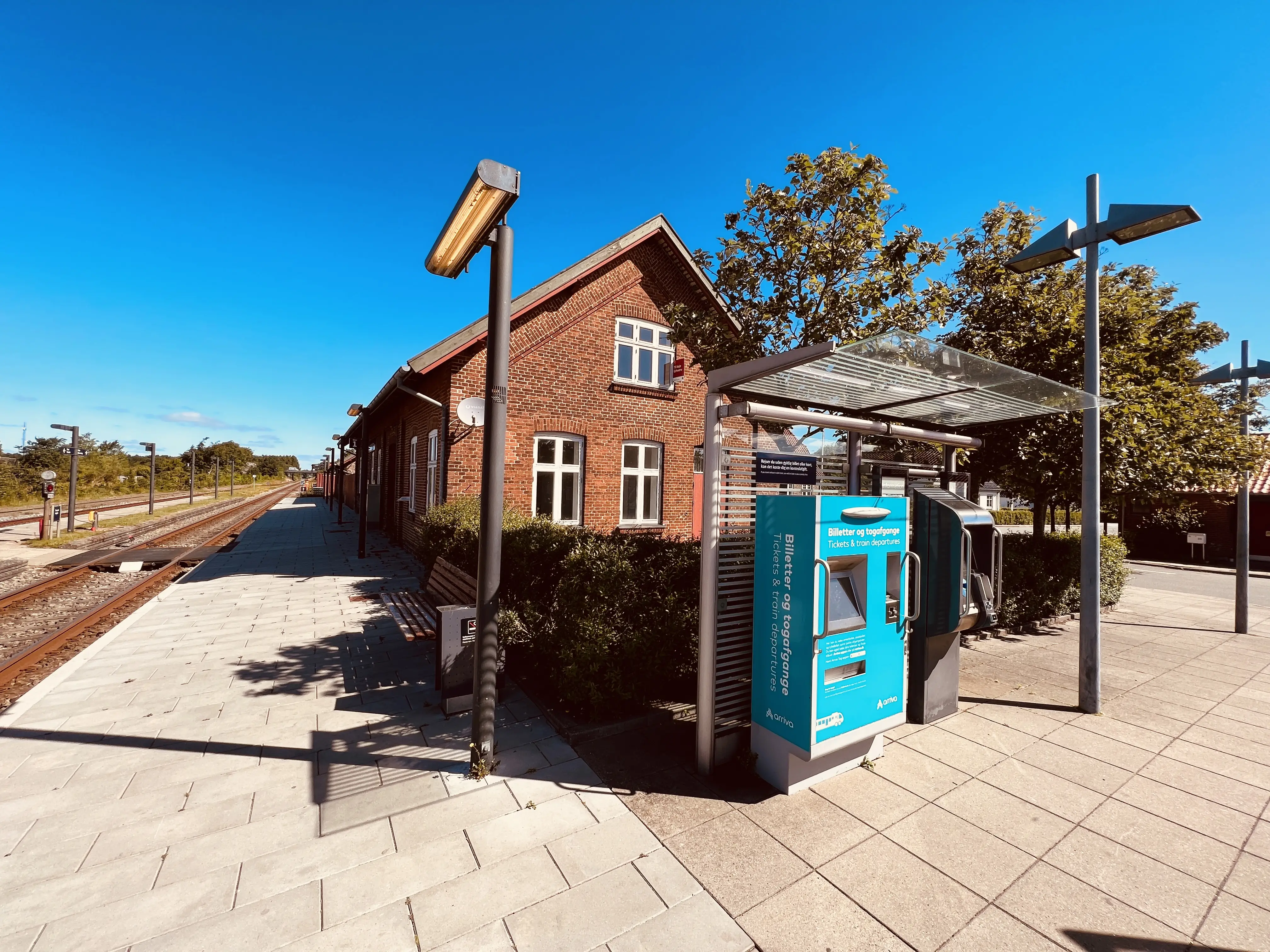 Billede af Gredstedbro Station.