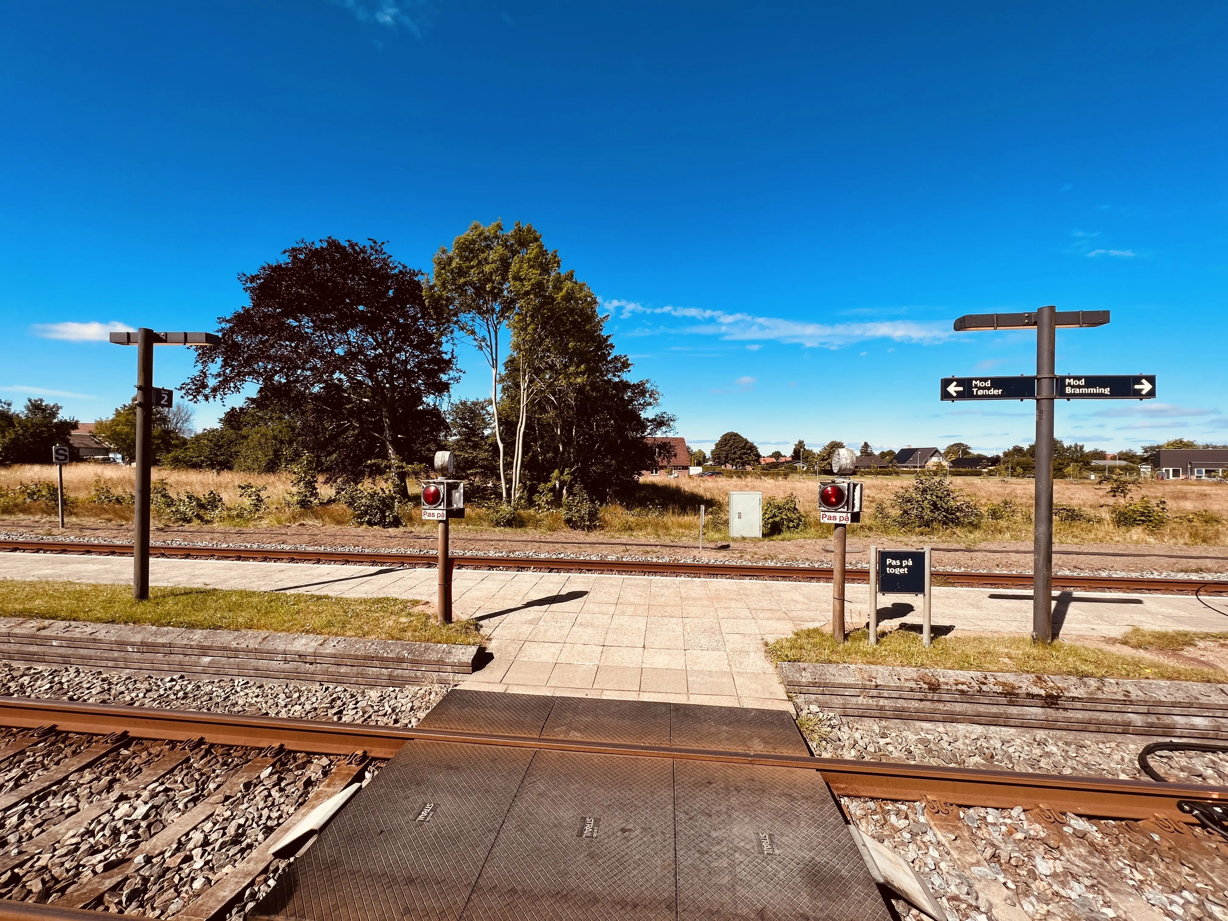 Billede af Gredstedbro Station.