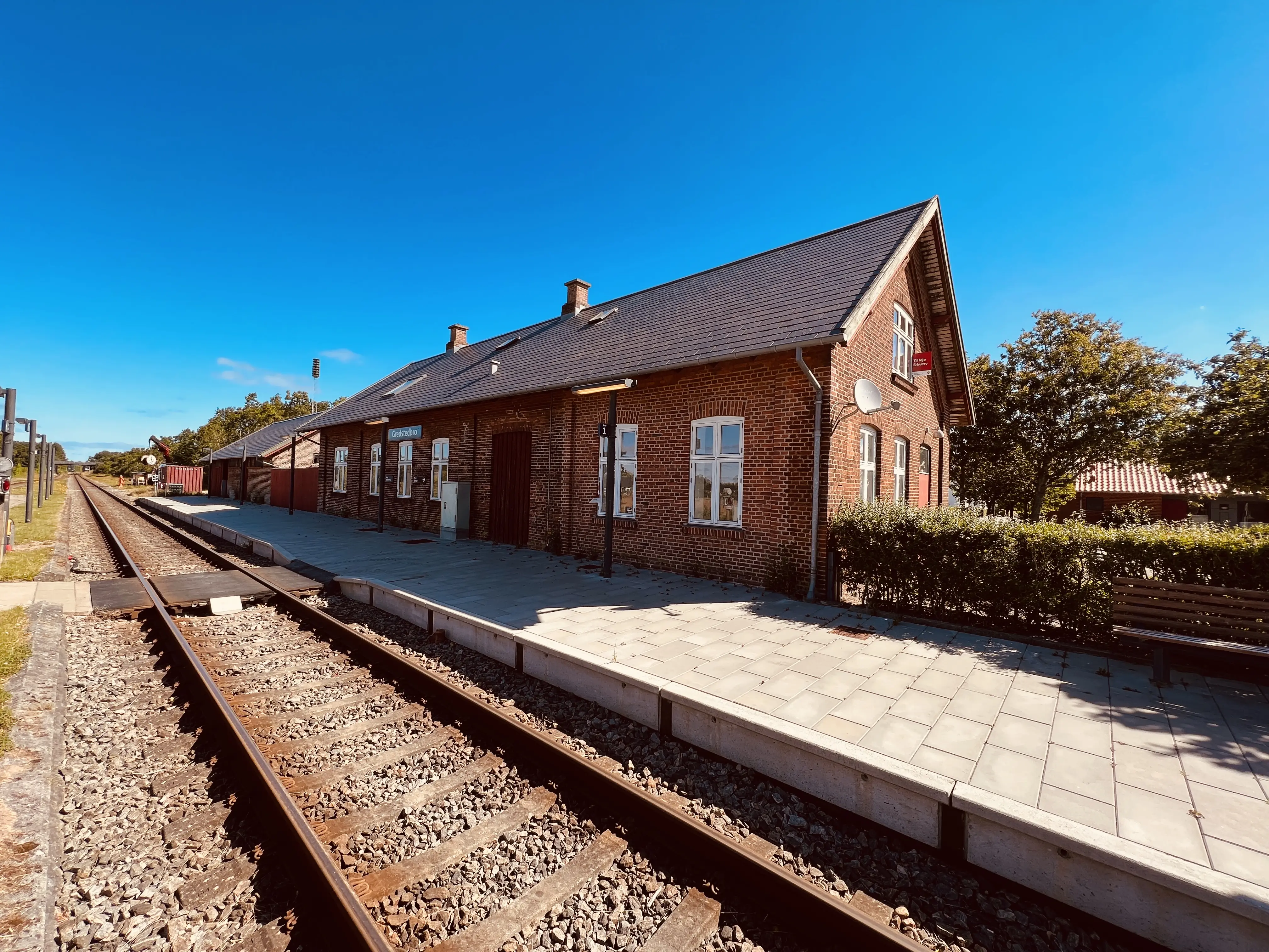 Billede af Gredstedbro Station.