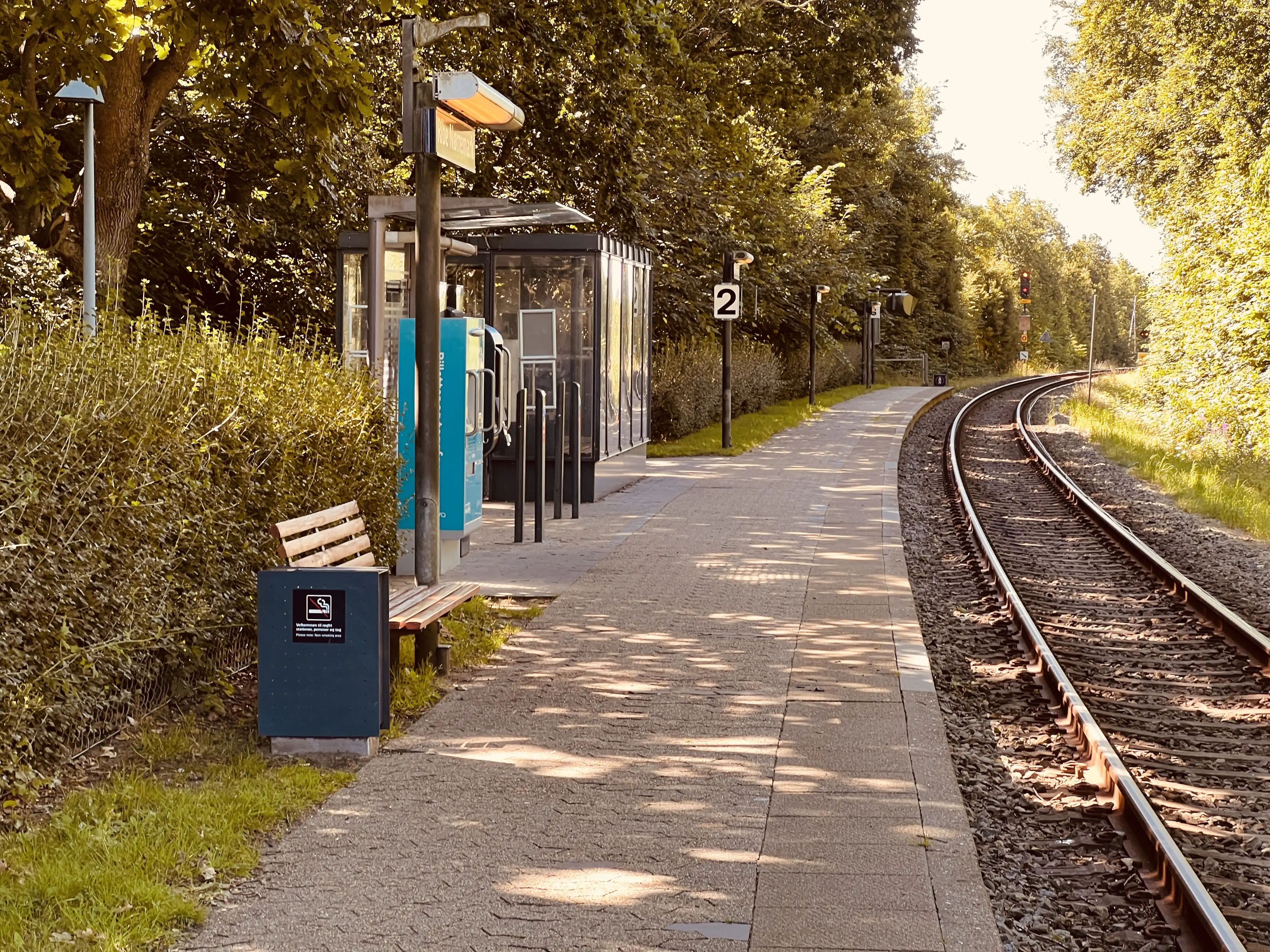 Billede af Ribe Nørremark Trinbræt. Billede af Ribe Nørremark Trinbræt.