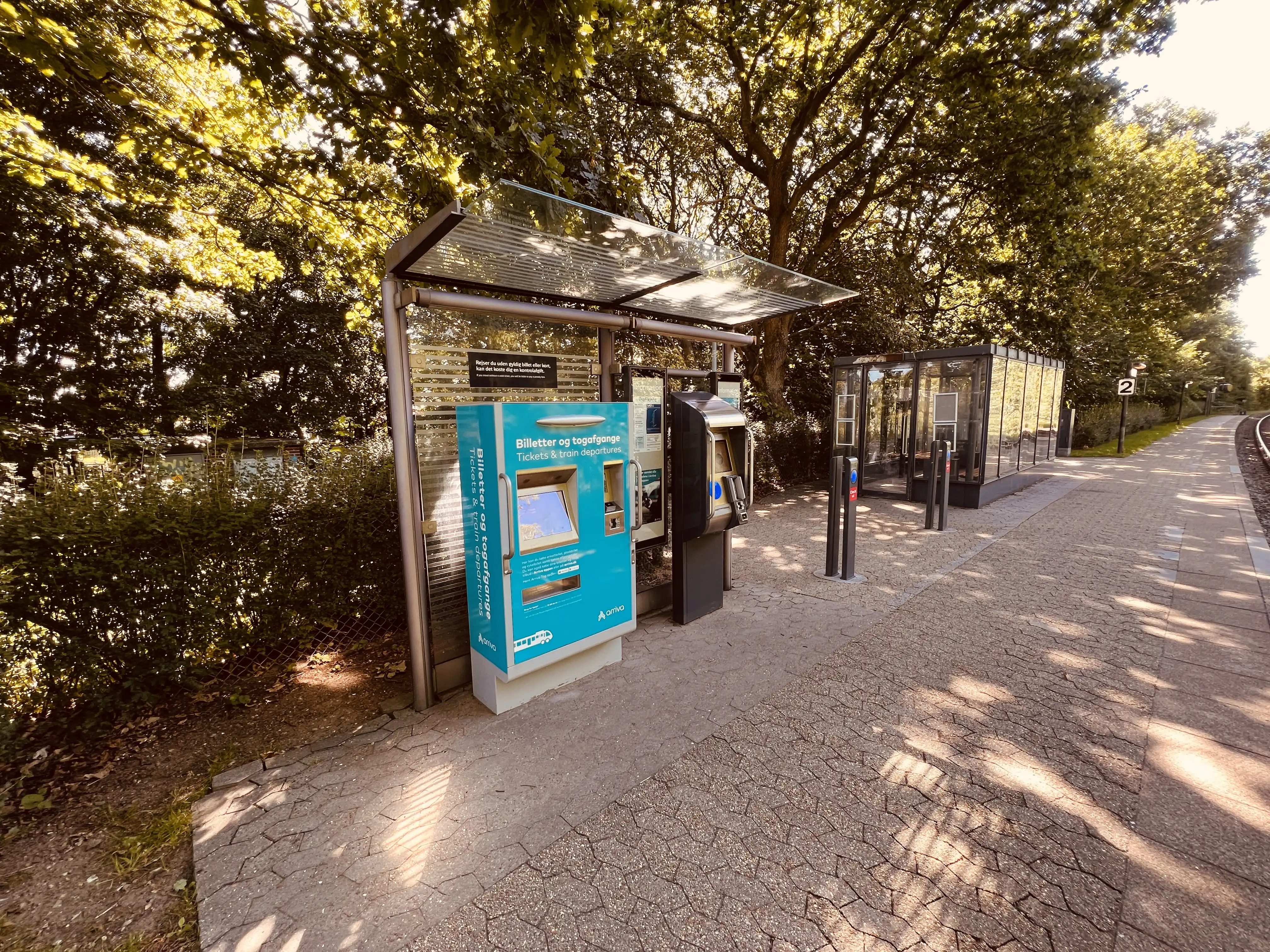 Billede af Ribe Nørremark Trinbræt. Billede af Ribe Nørremark Trinbræt.