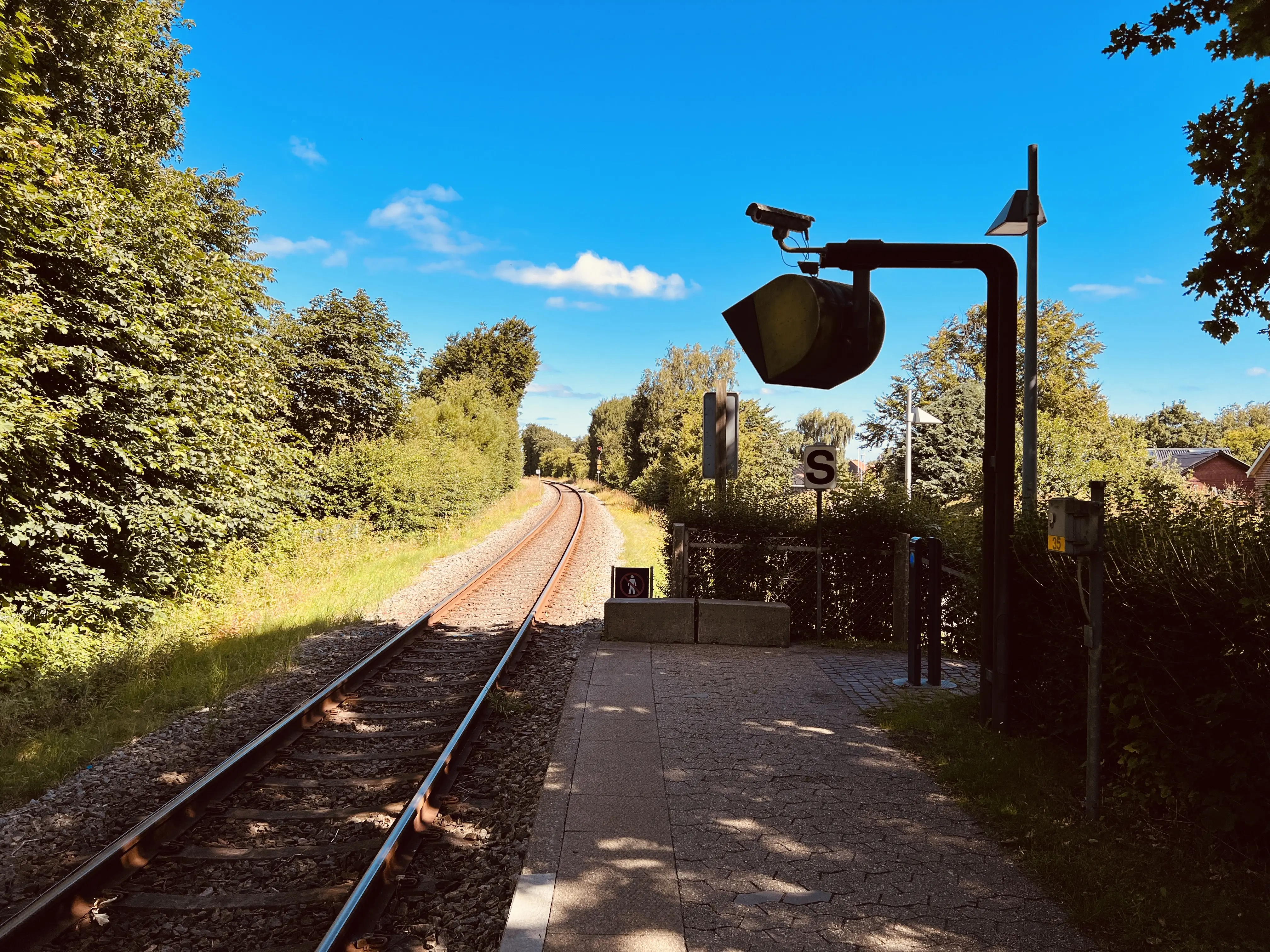 Billede af Ribe Nørremark Trinbræt. Billede af Ribe Nørremark Trinbræt.