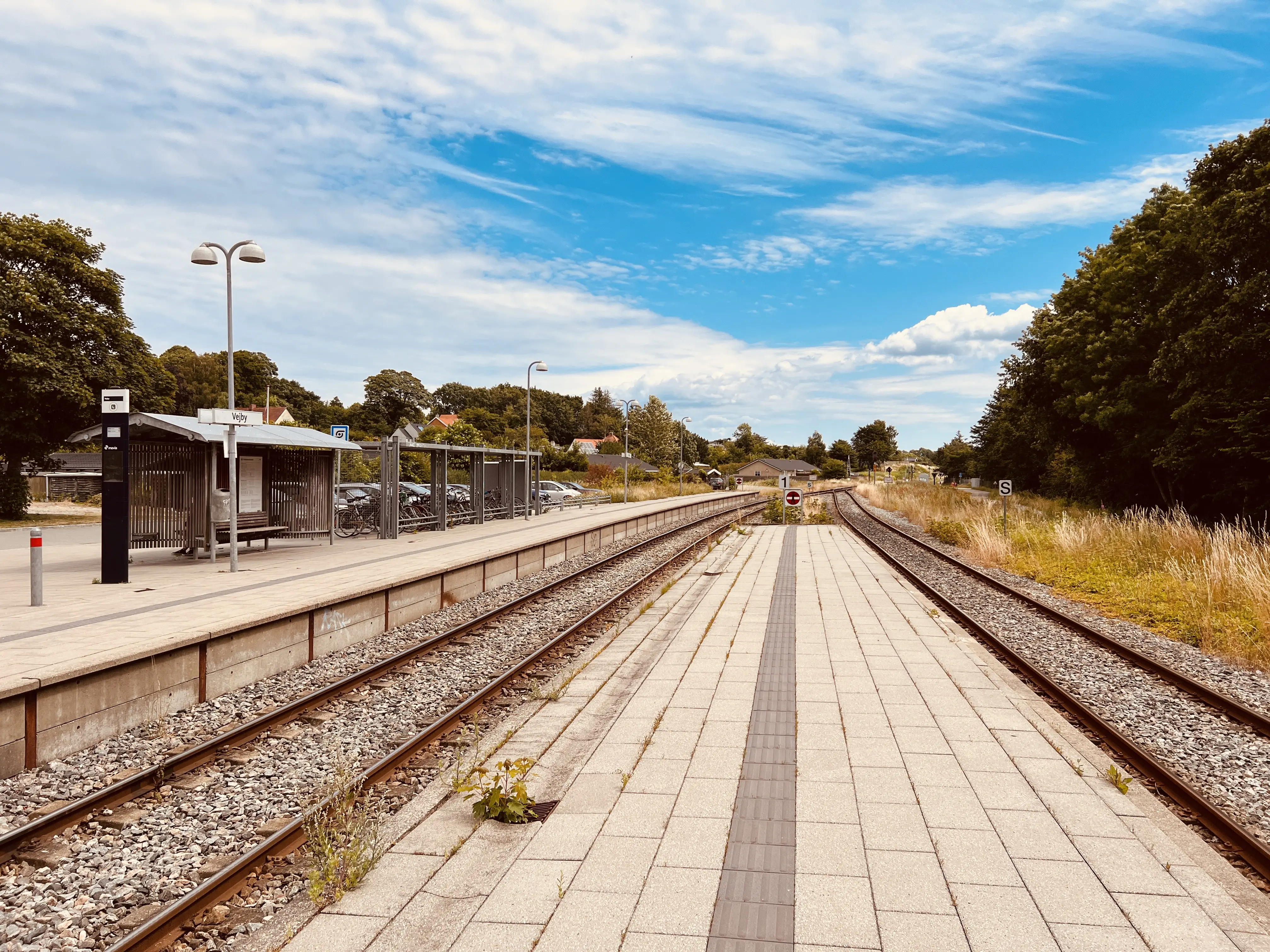 Billede af Vejby Station.