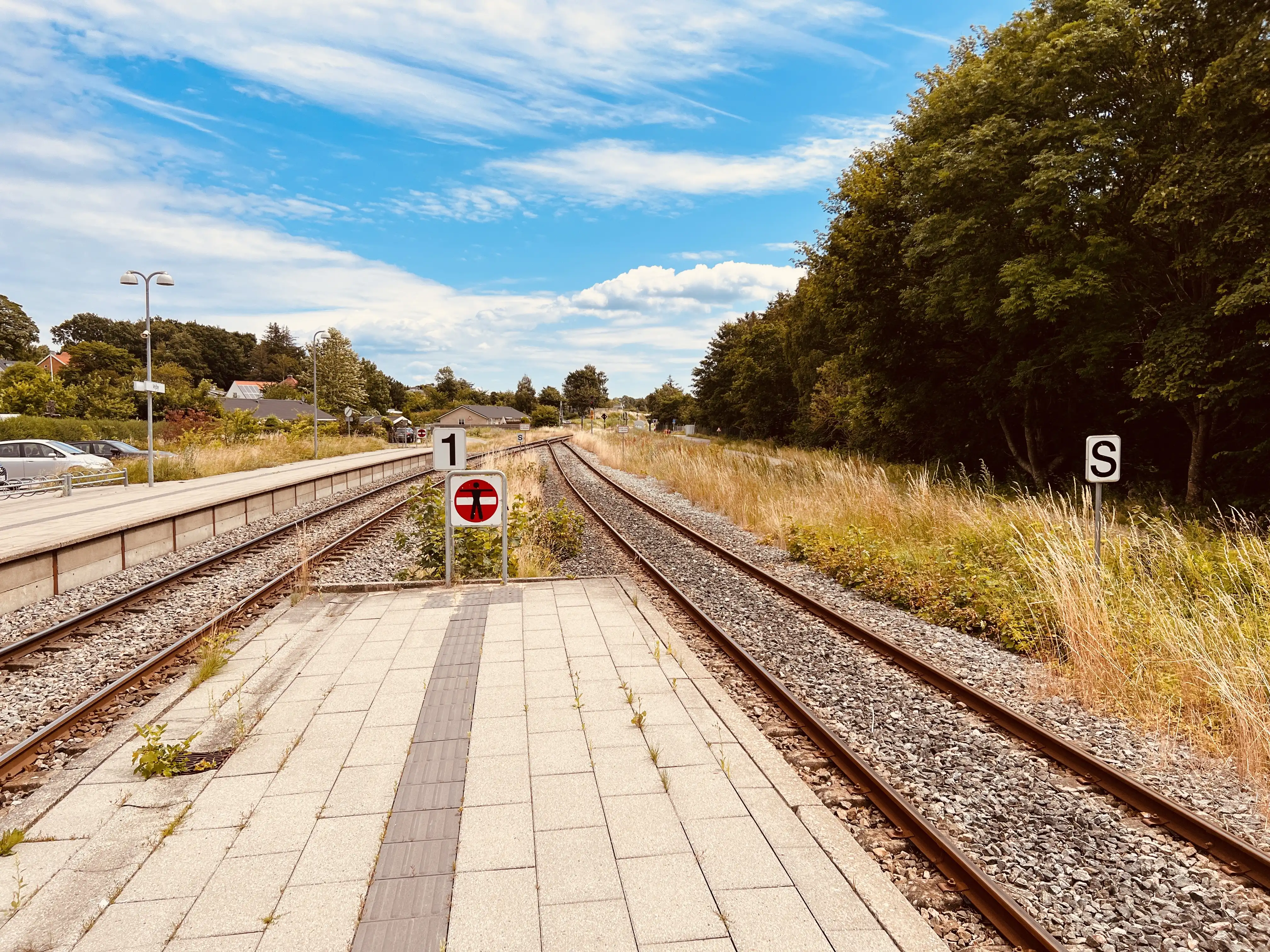 Billede af Vejby Station.