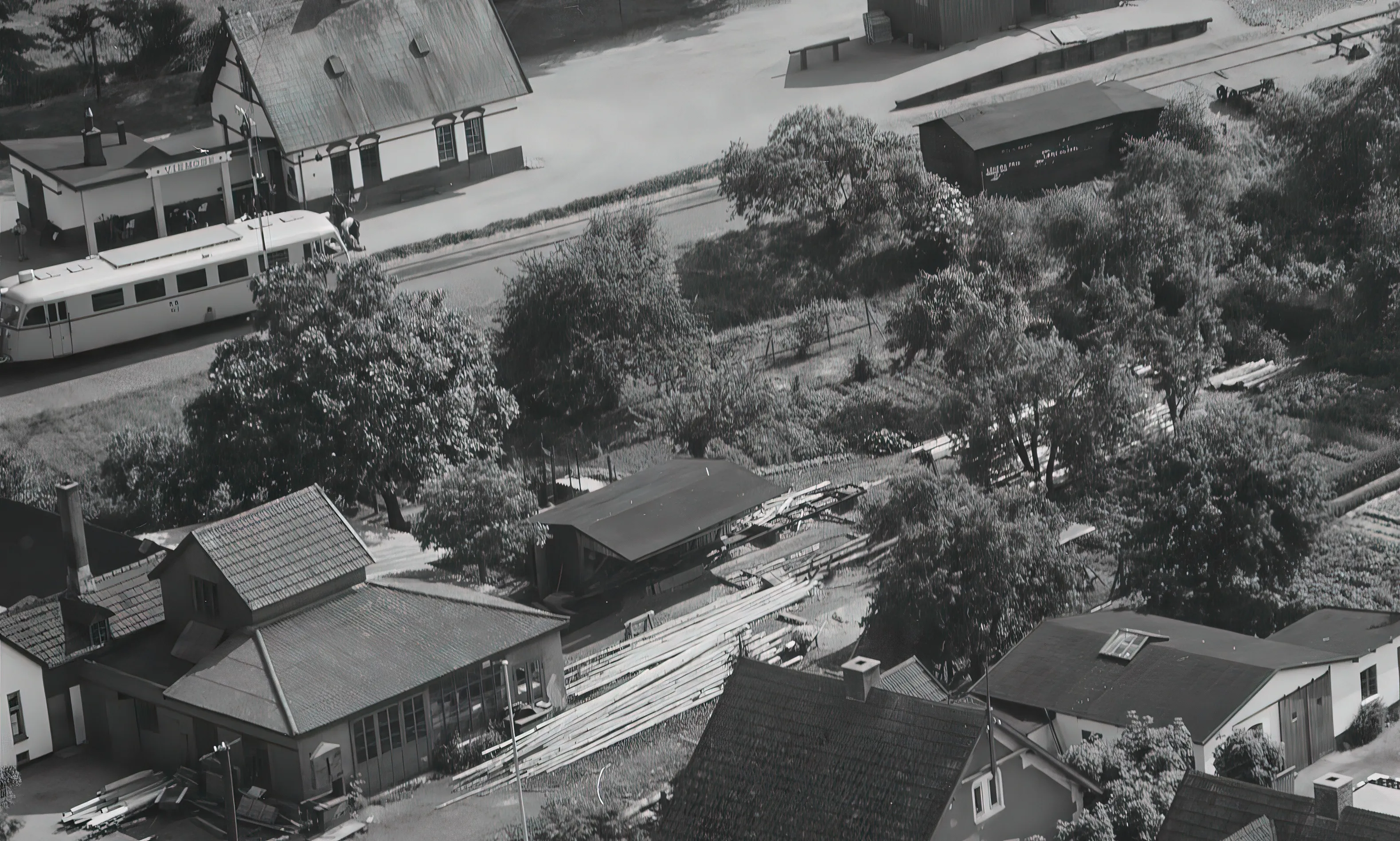 Billede af Viemose Station. Billede af Viemose Station.