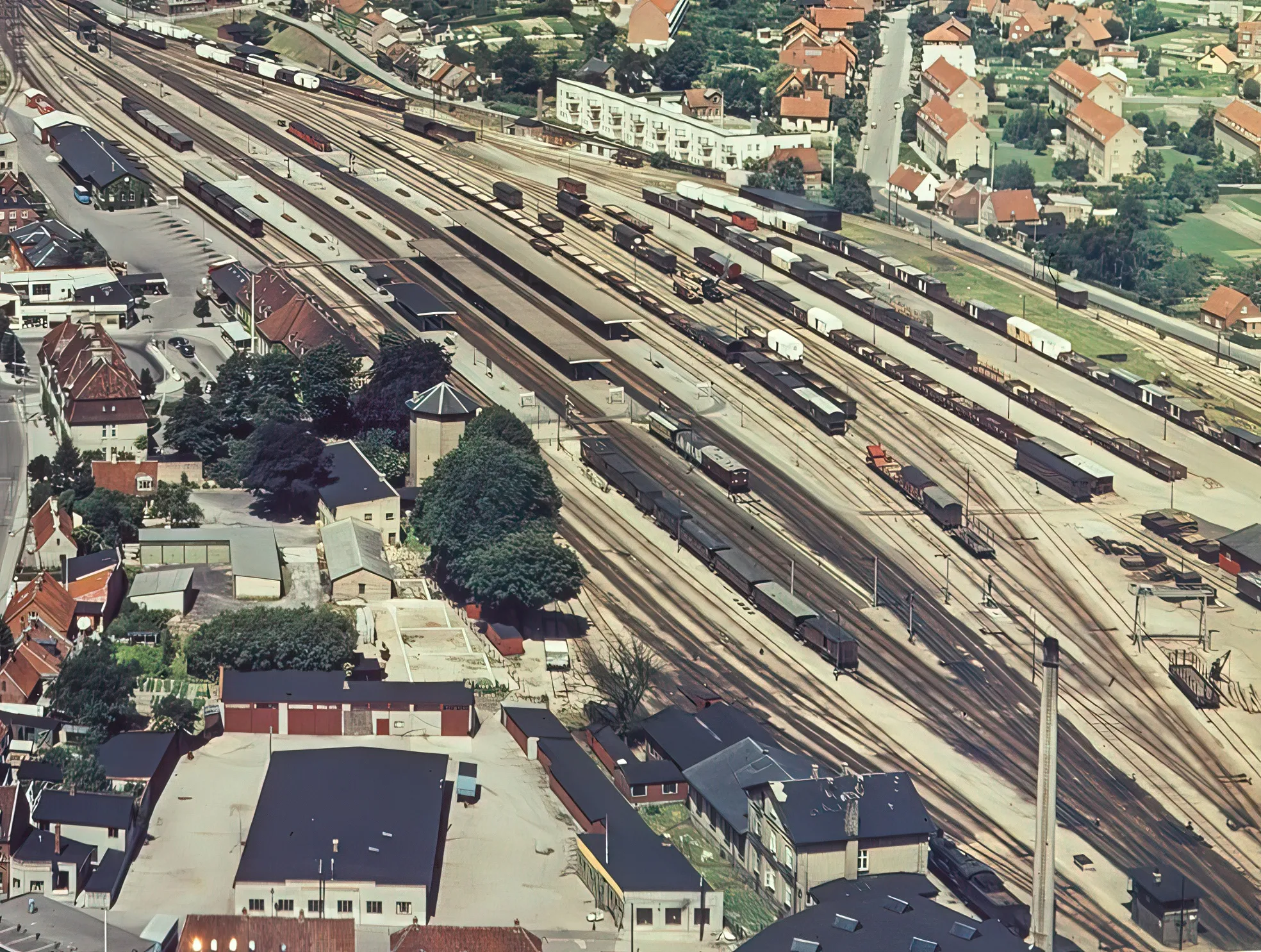Billede af Næstved Station.