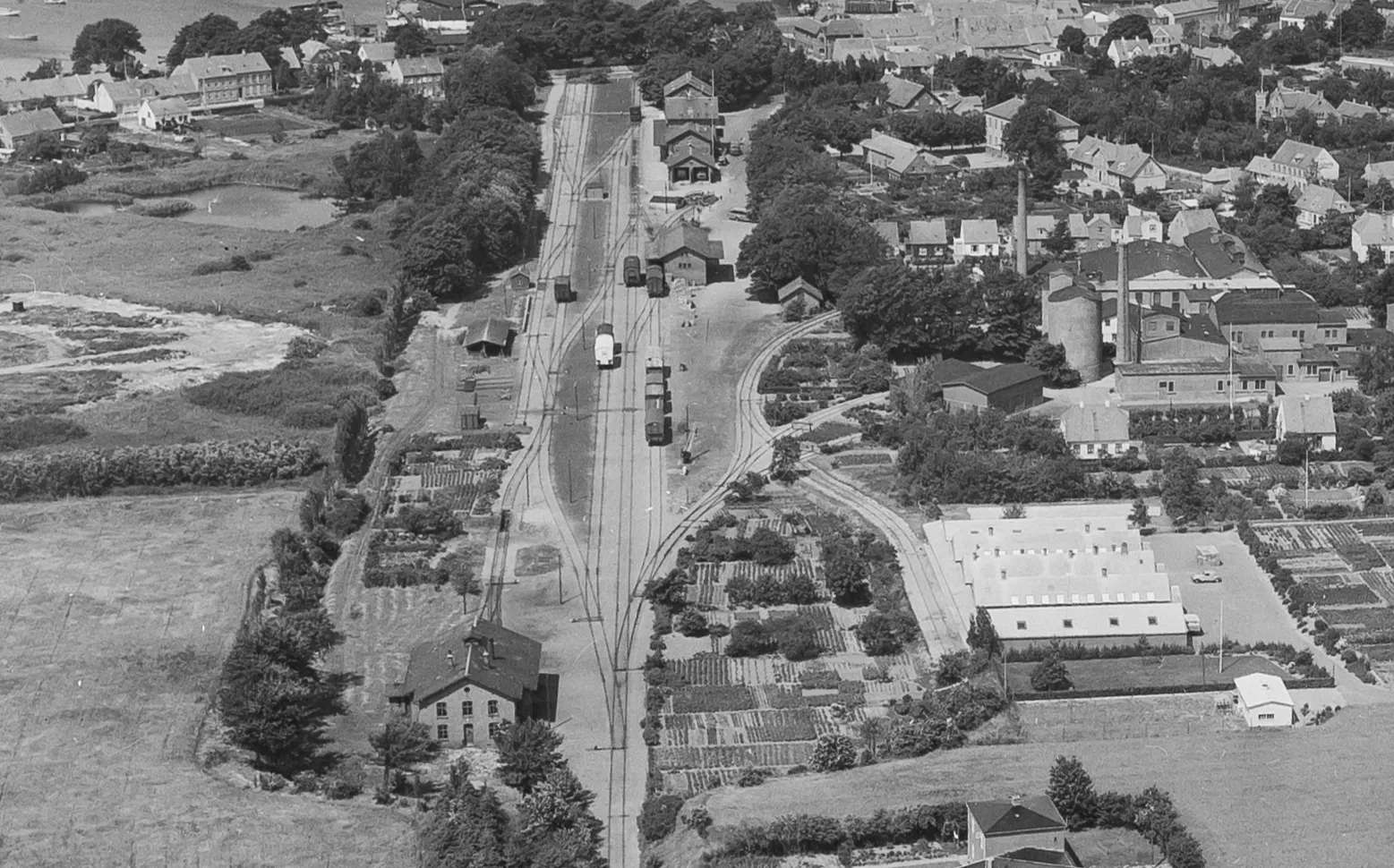 Billede af Skælskør Station. Billede af Skælskør Station.