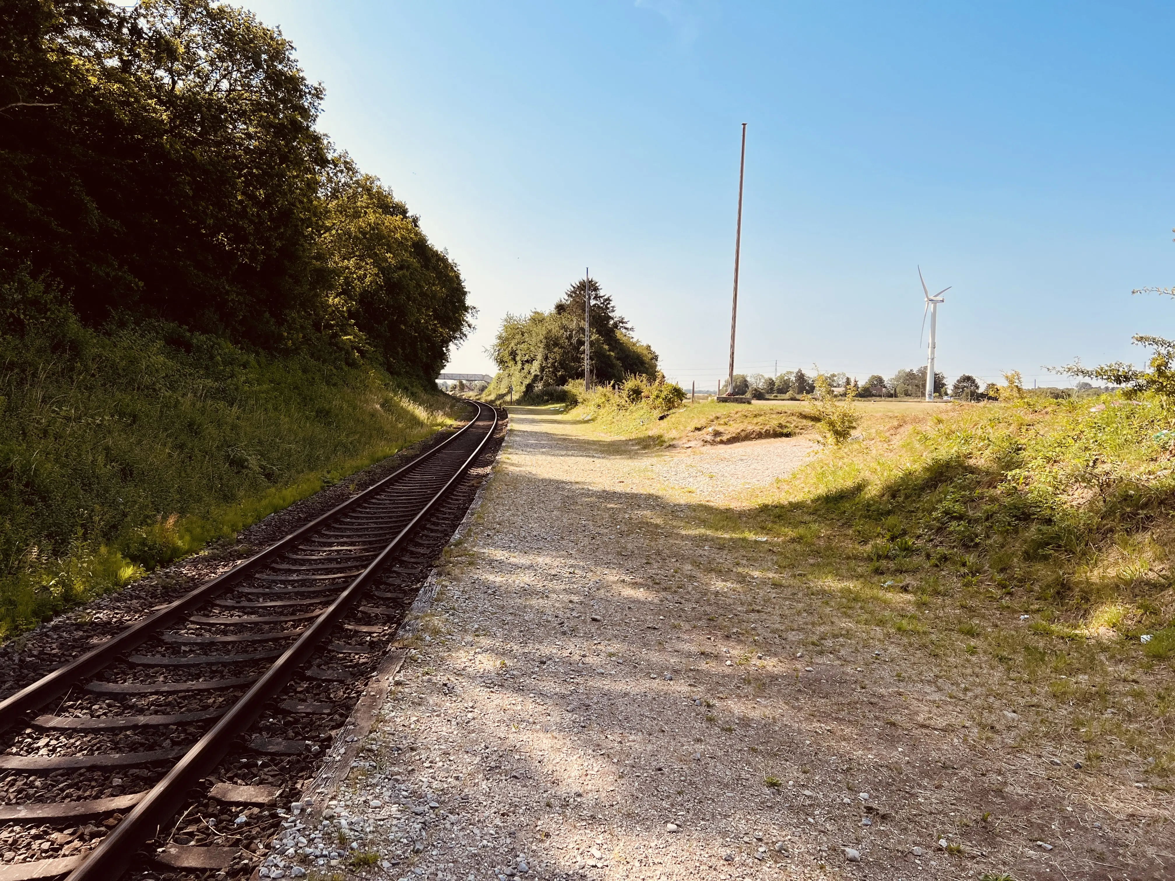 Billede af Roskilde Festivalplads Trinbræt. Billede af Roskilde Festivalplads Trinbræt.