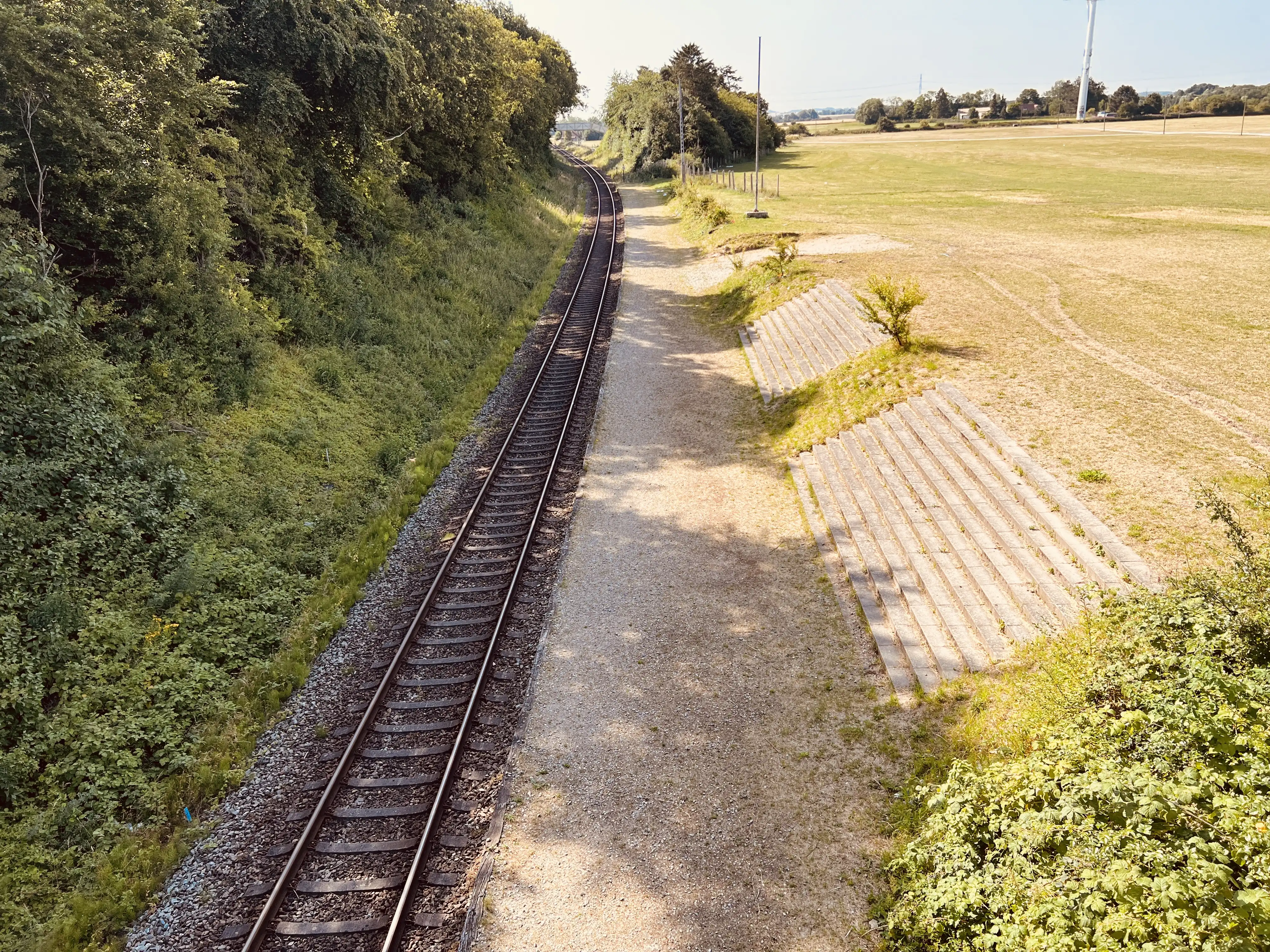 Billede af Roskilde Festivalplads Trinbræt. Billede af Roskilde Festivalplads Trinbræt.