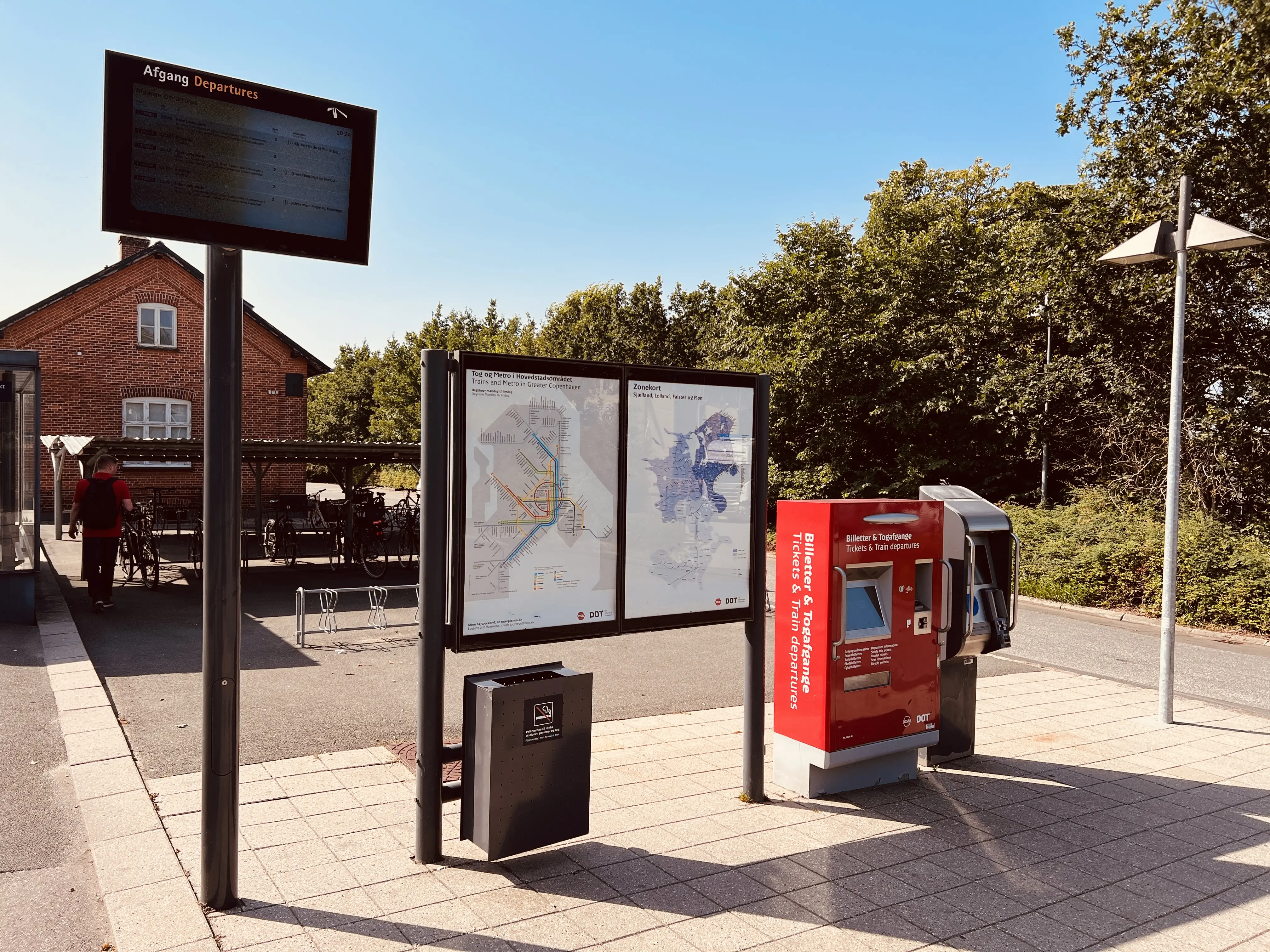 Billede af Gadstrup Station.