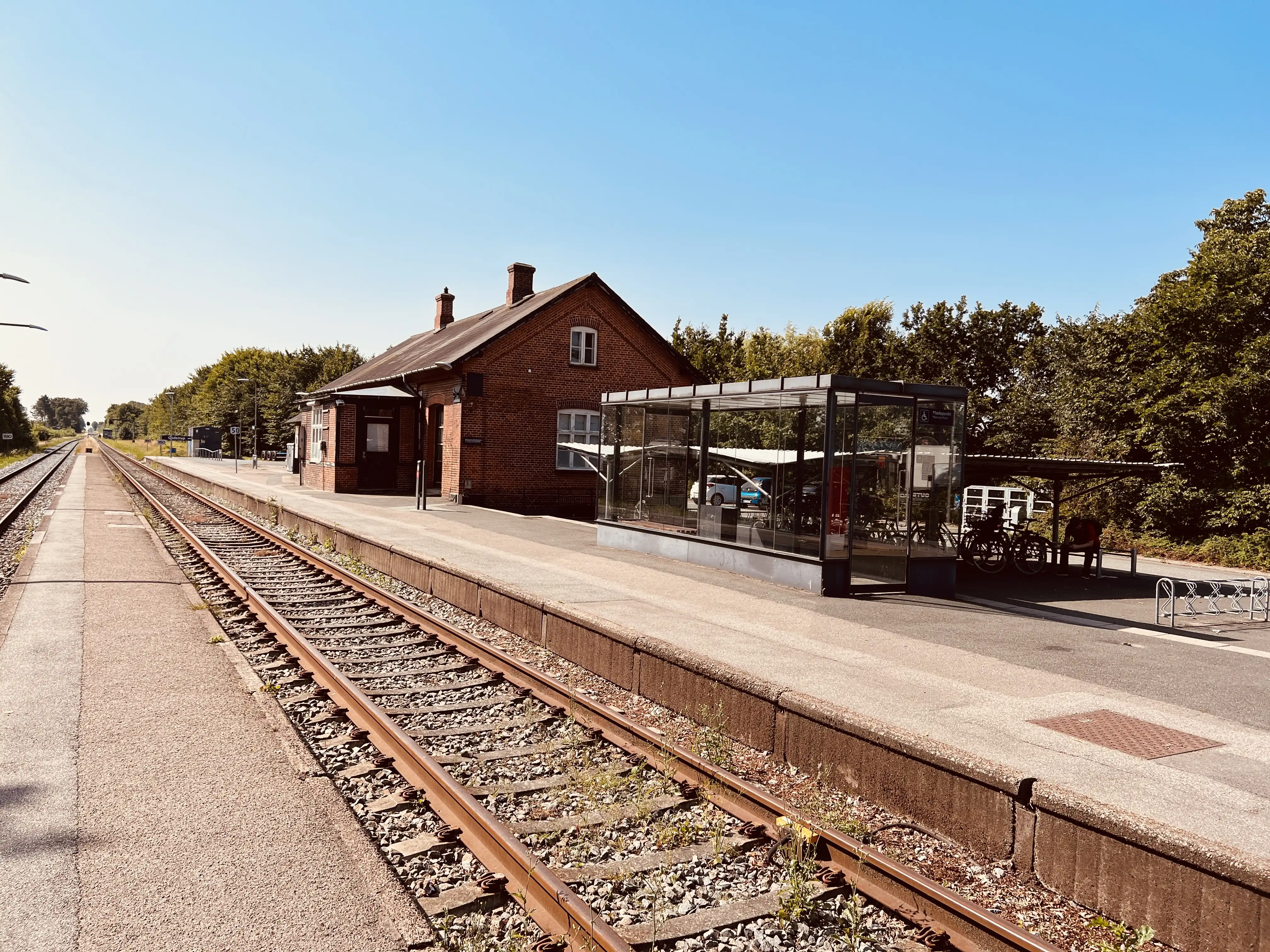 Billede af Gadstrup Station.
