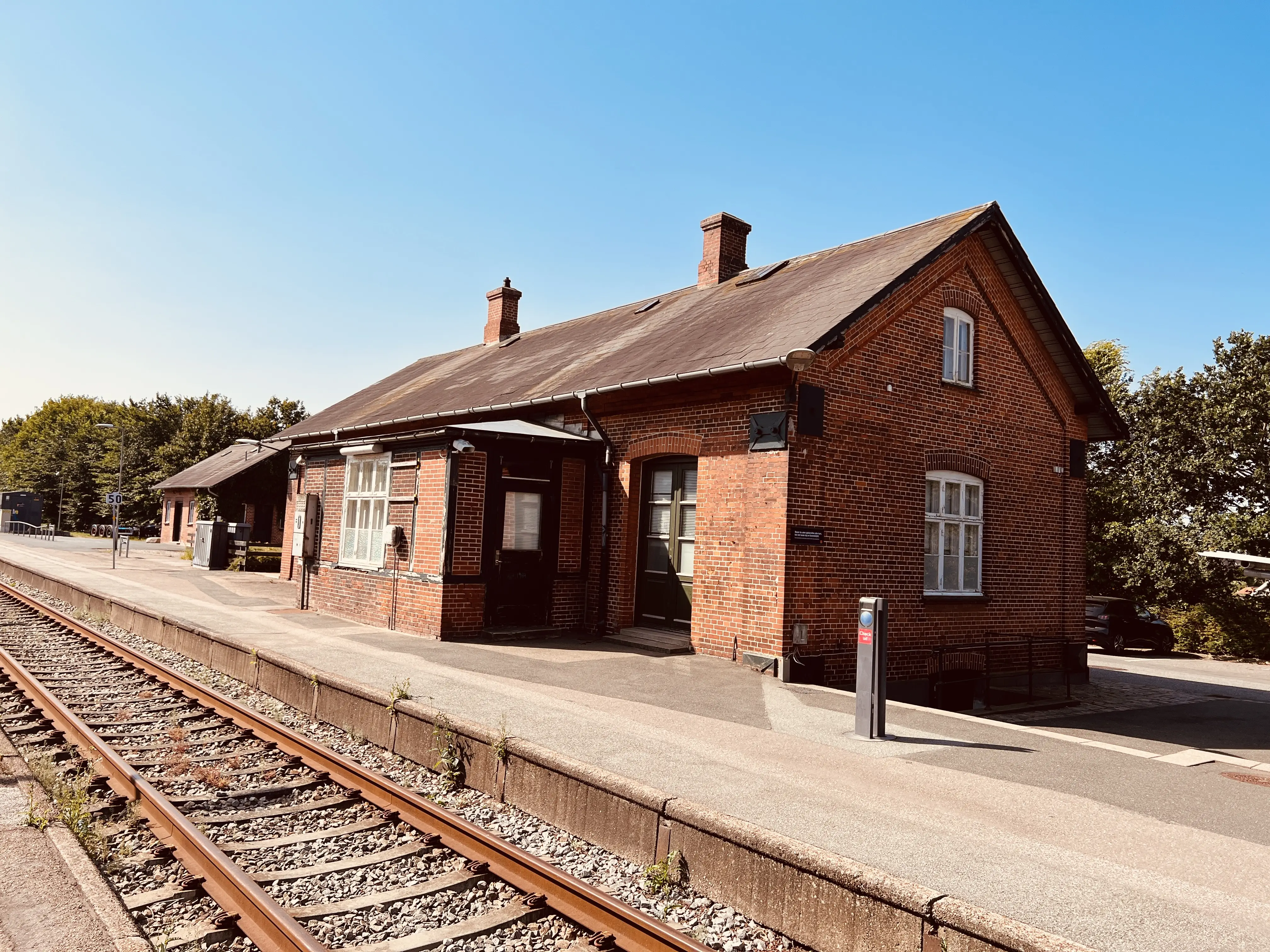 Billede af Gadstrup Station.