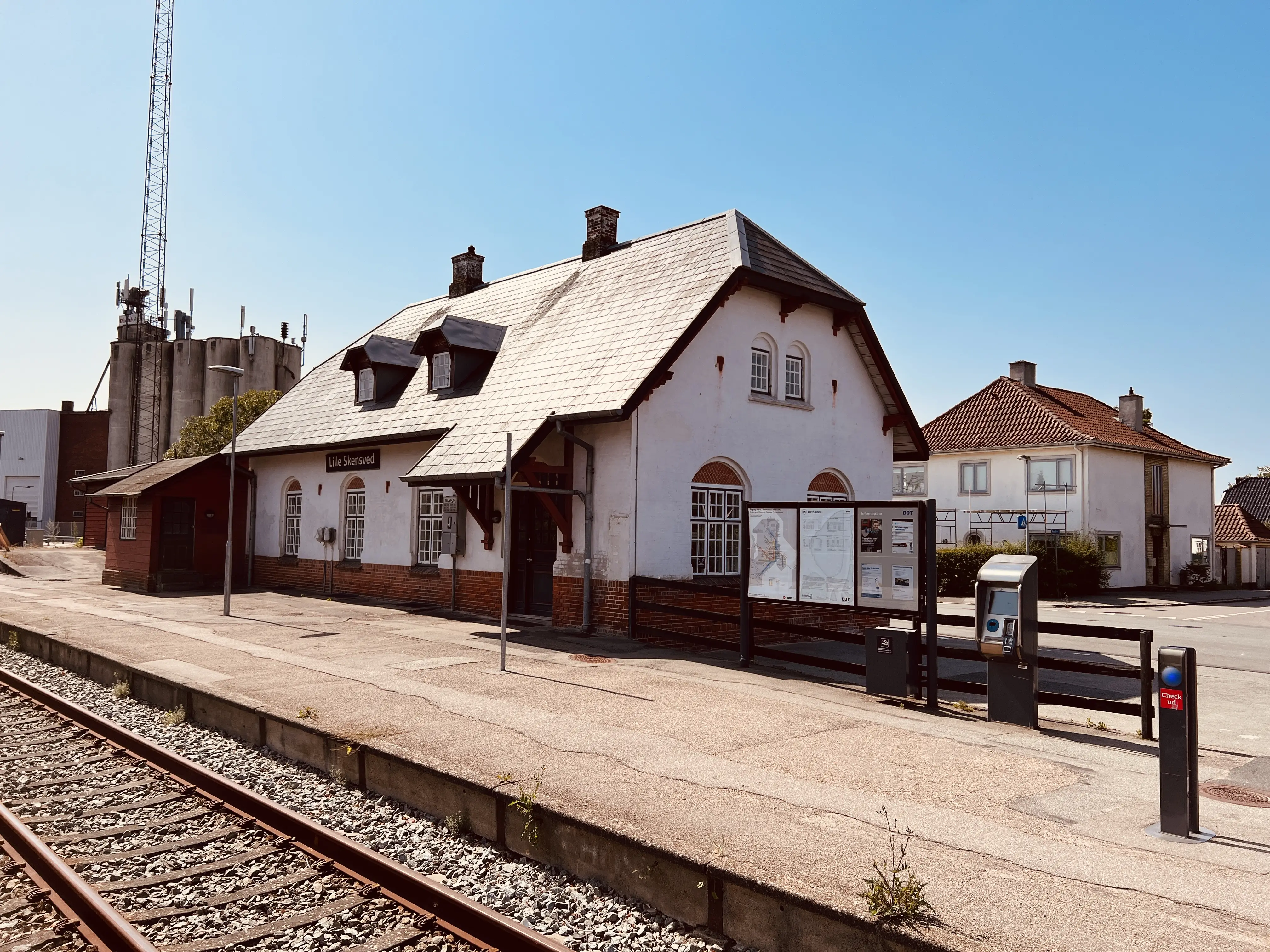 Billede af Lille Skensved Station.