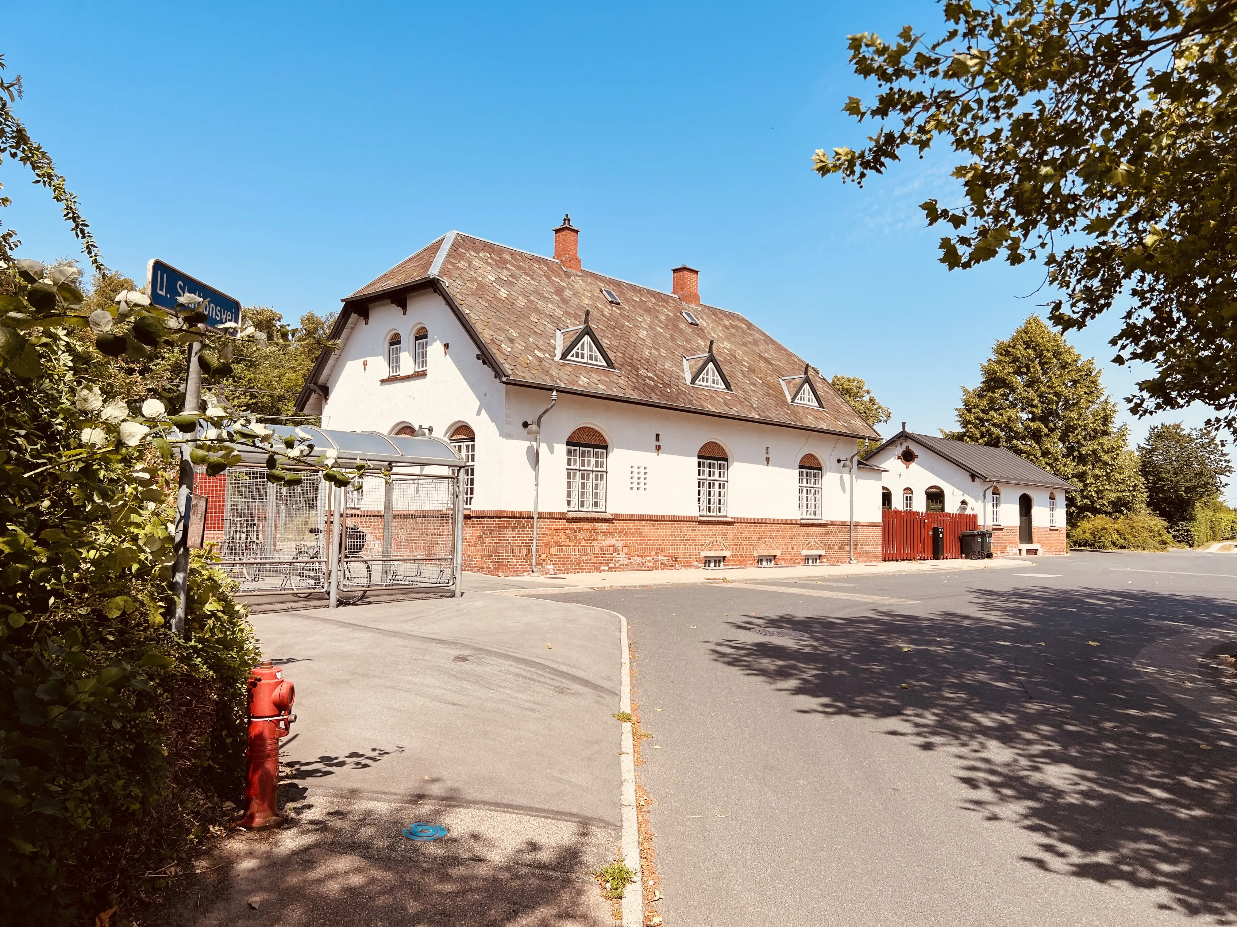 Billede af Herfølge Station.
