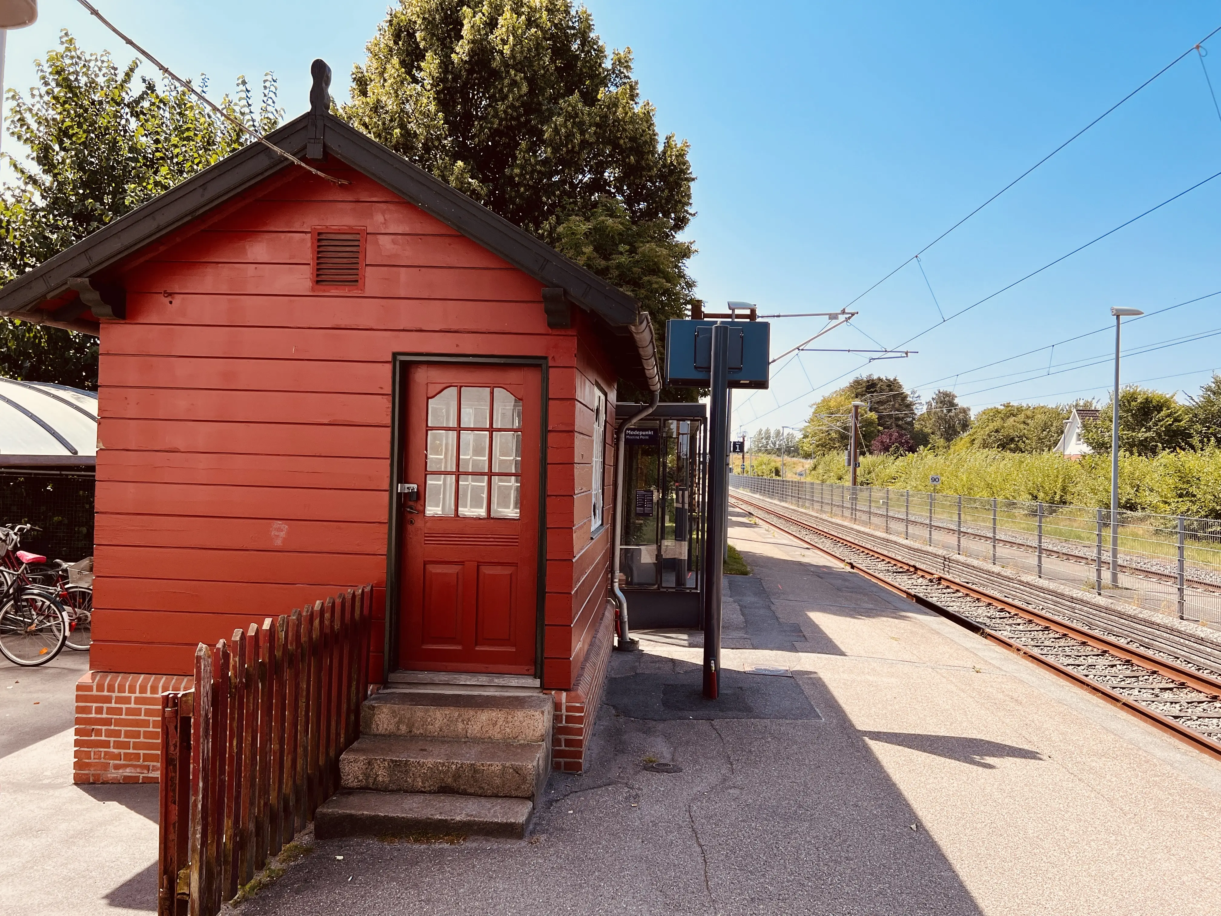 Billede af Herfølge Station.
