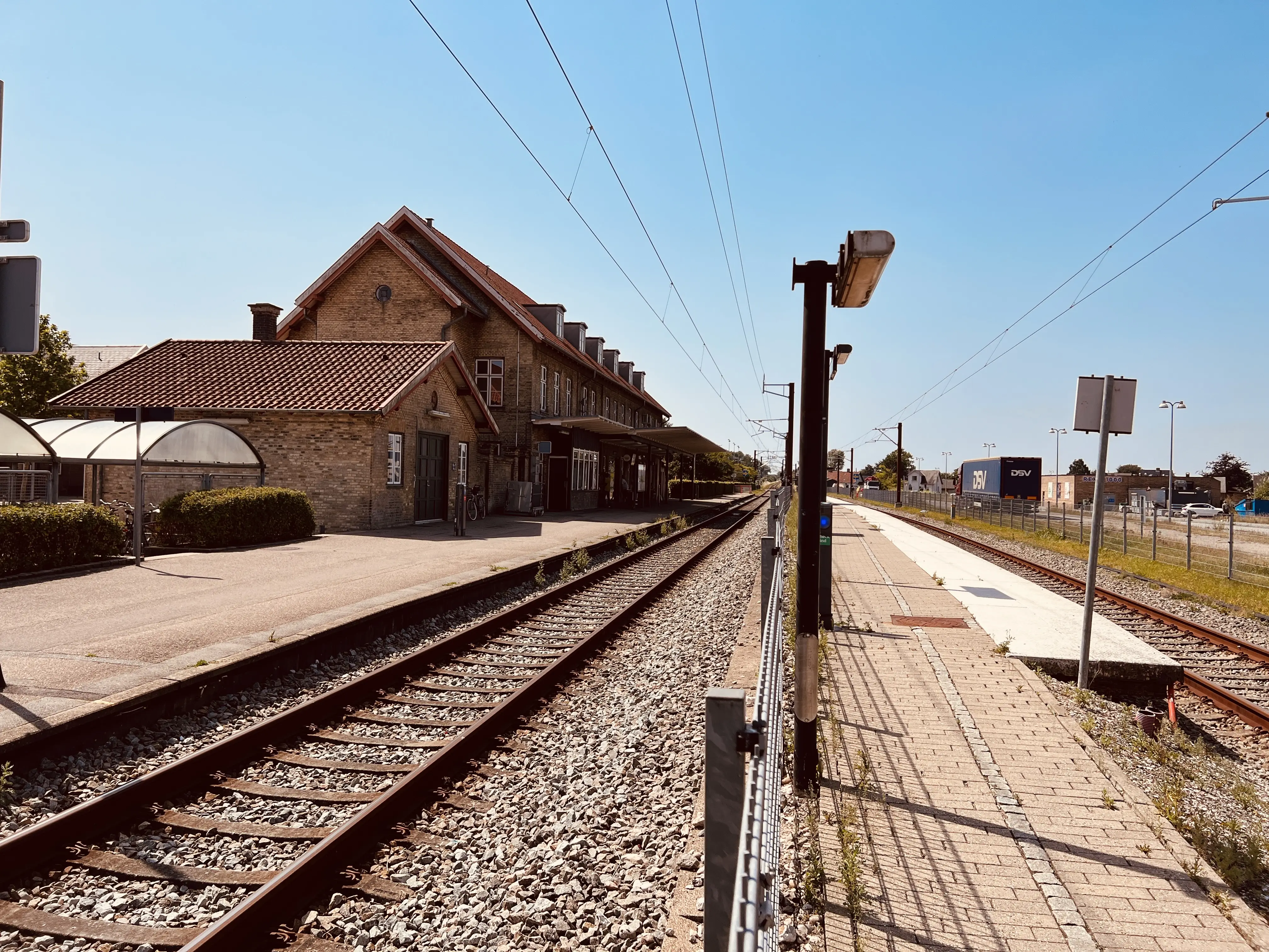 Billede af Haslev Station.