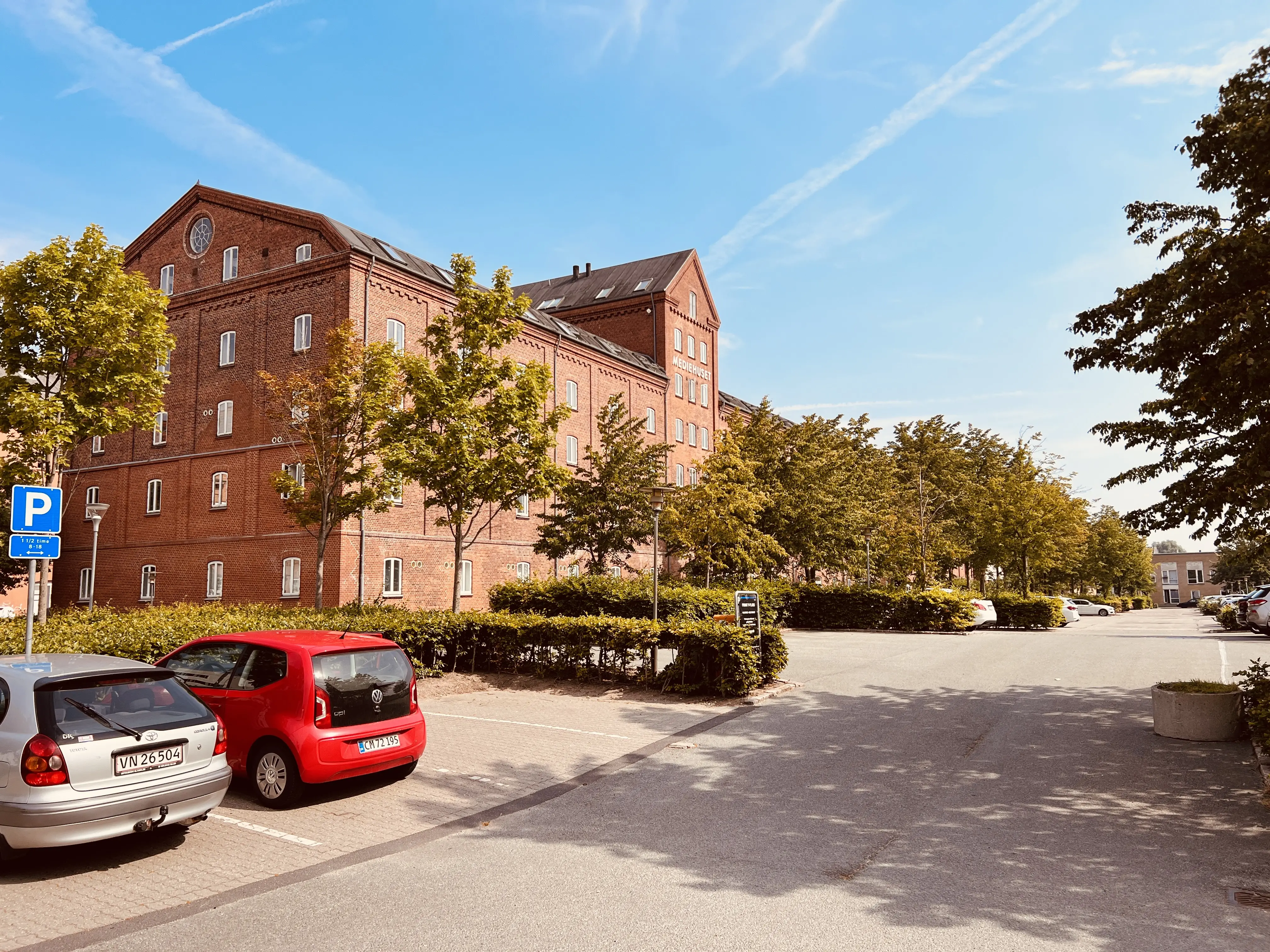 Billede af Randers Privatbanestation - Privatbanestation er nedrevet, men Randers Privatbanestation har ligget her.