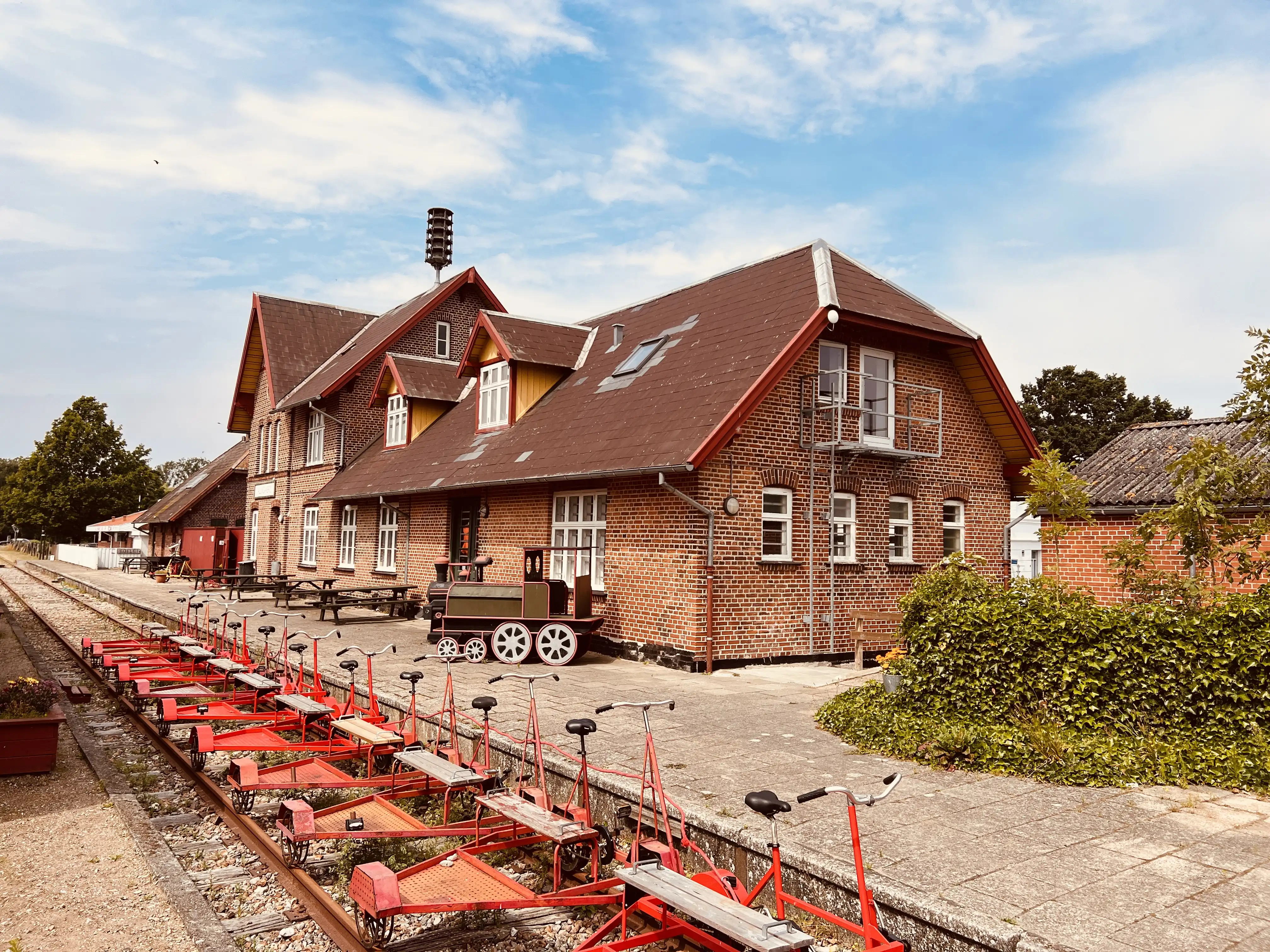 Billede af Allingåbro Station.