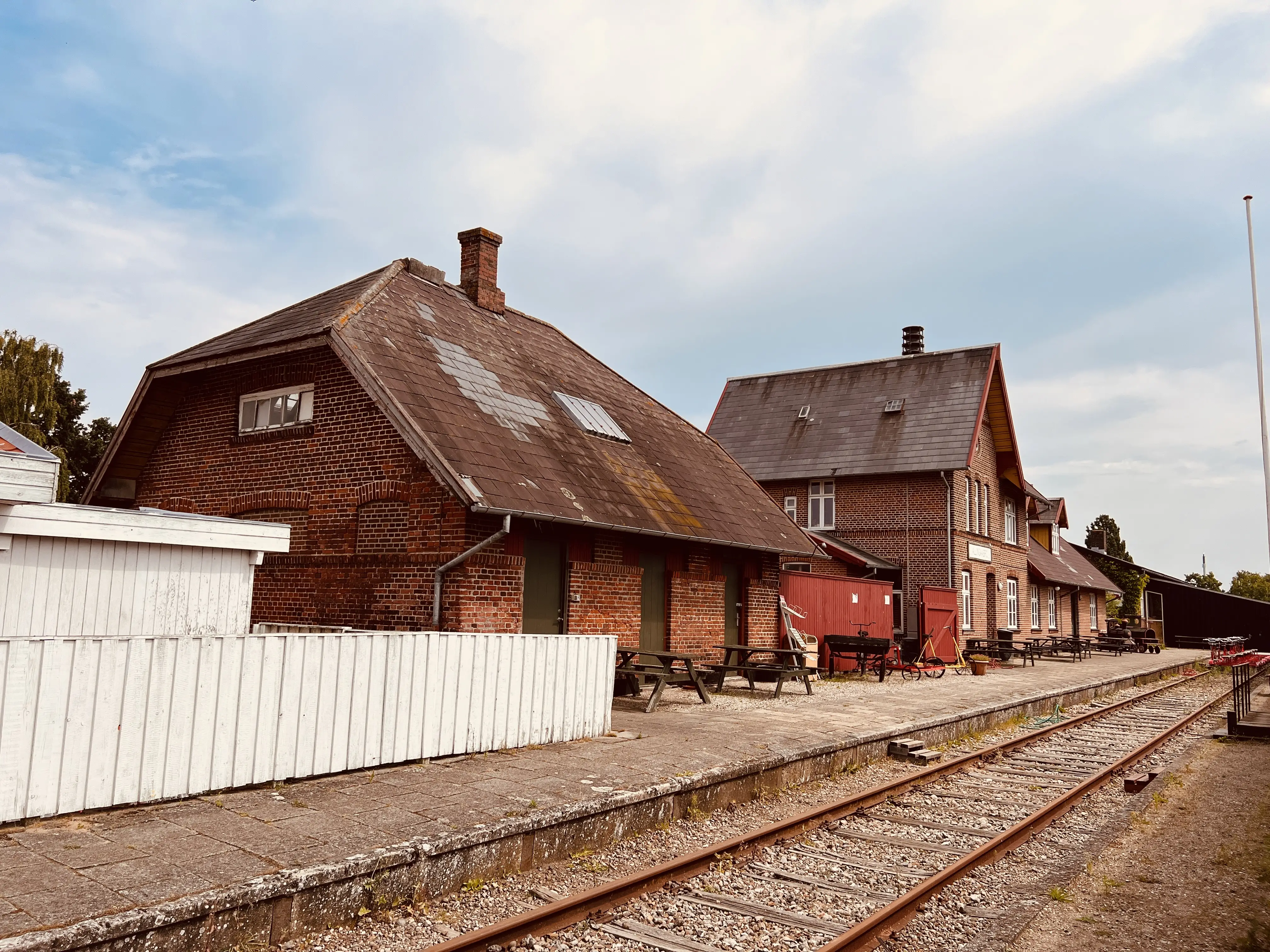 Billede af Allingåbro Station.