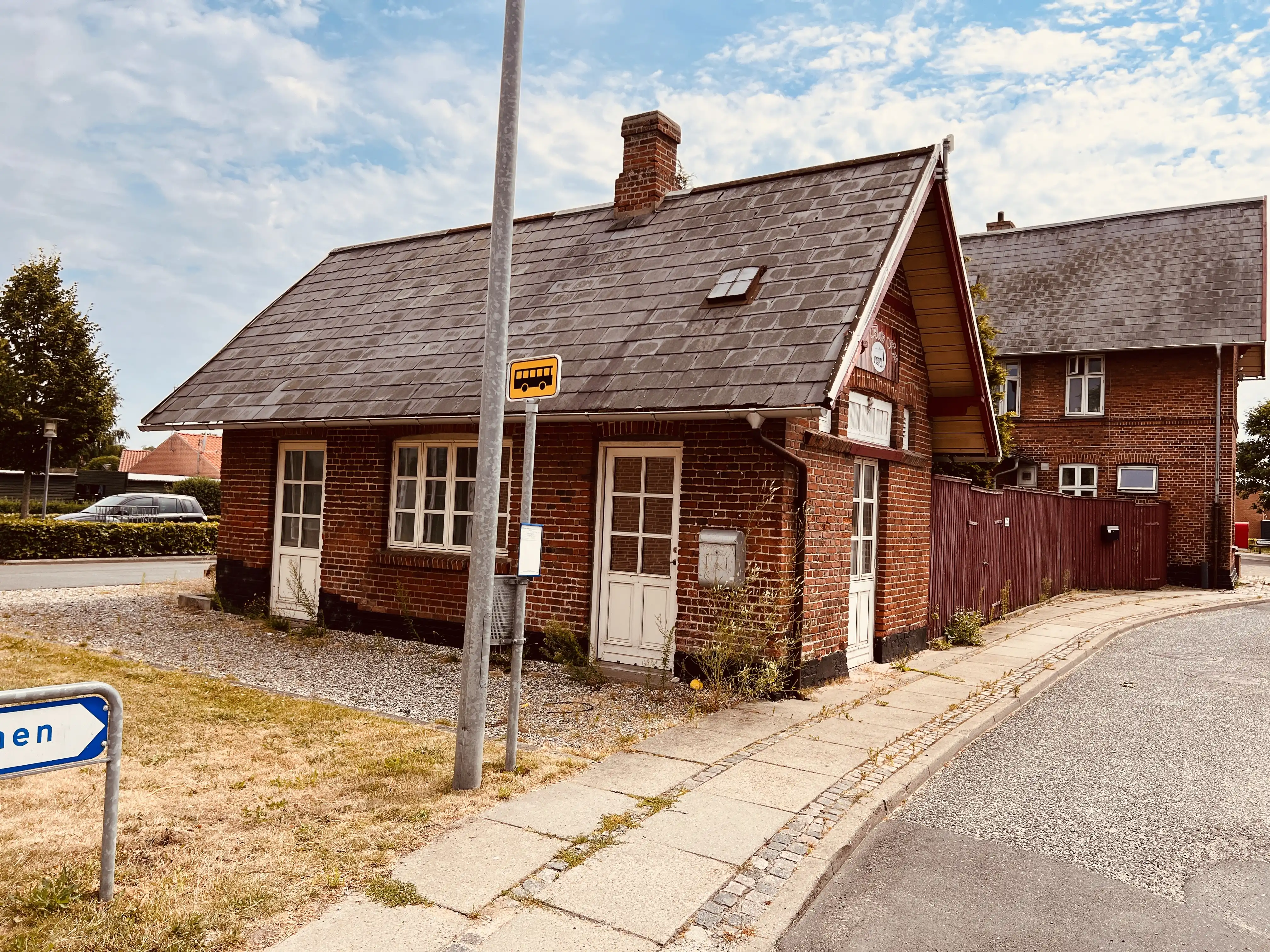 Billede af Auning Stations retirade. Billede af Auning Stations retirade.