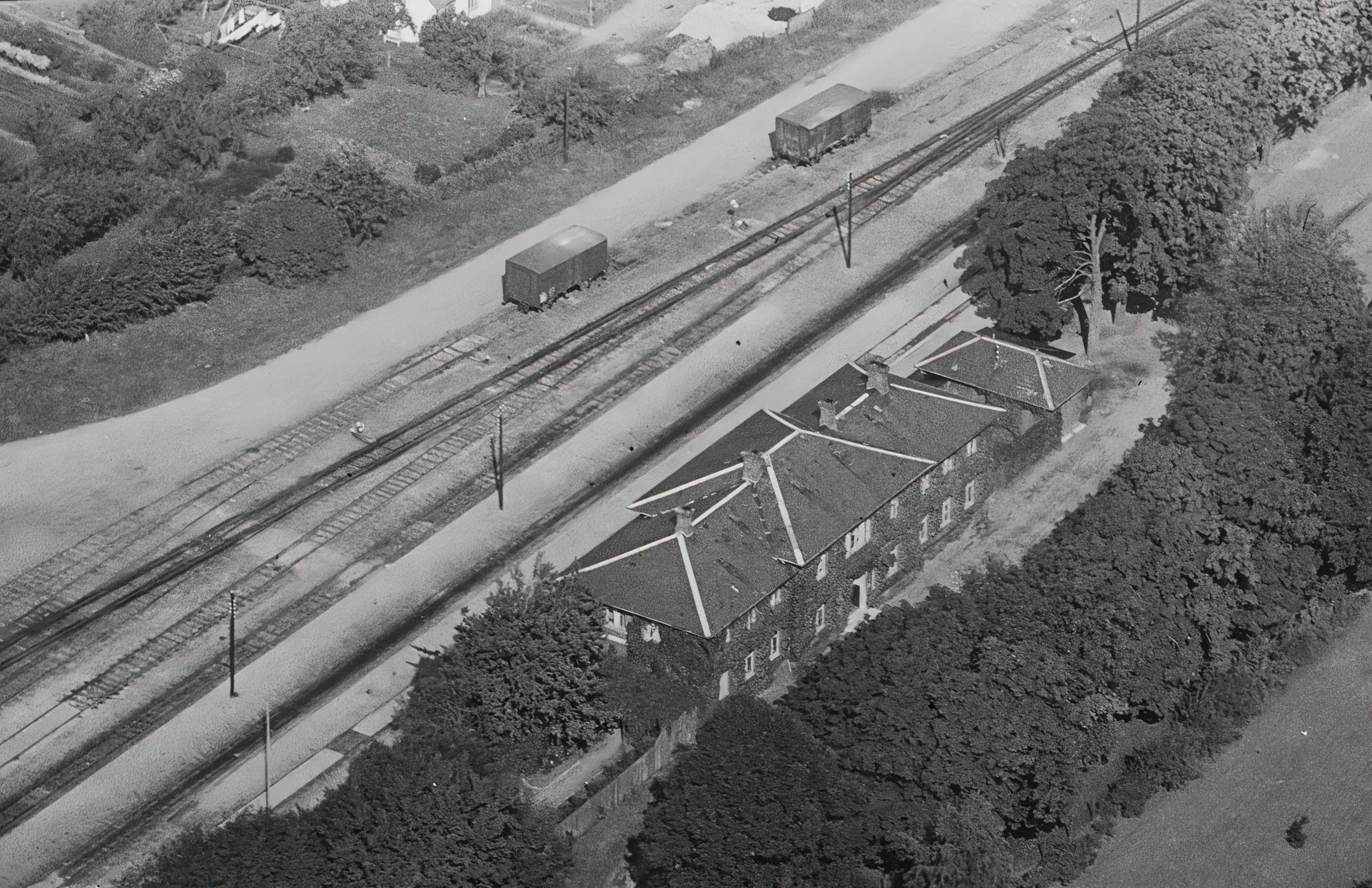 Billede af Hårlev Station.