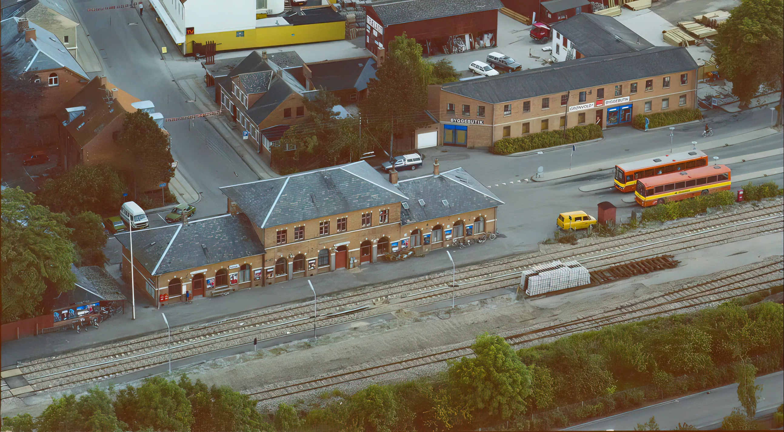 Billede af Store Heddinge Station.