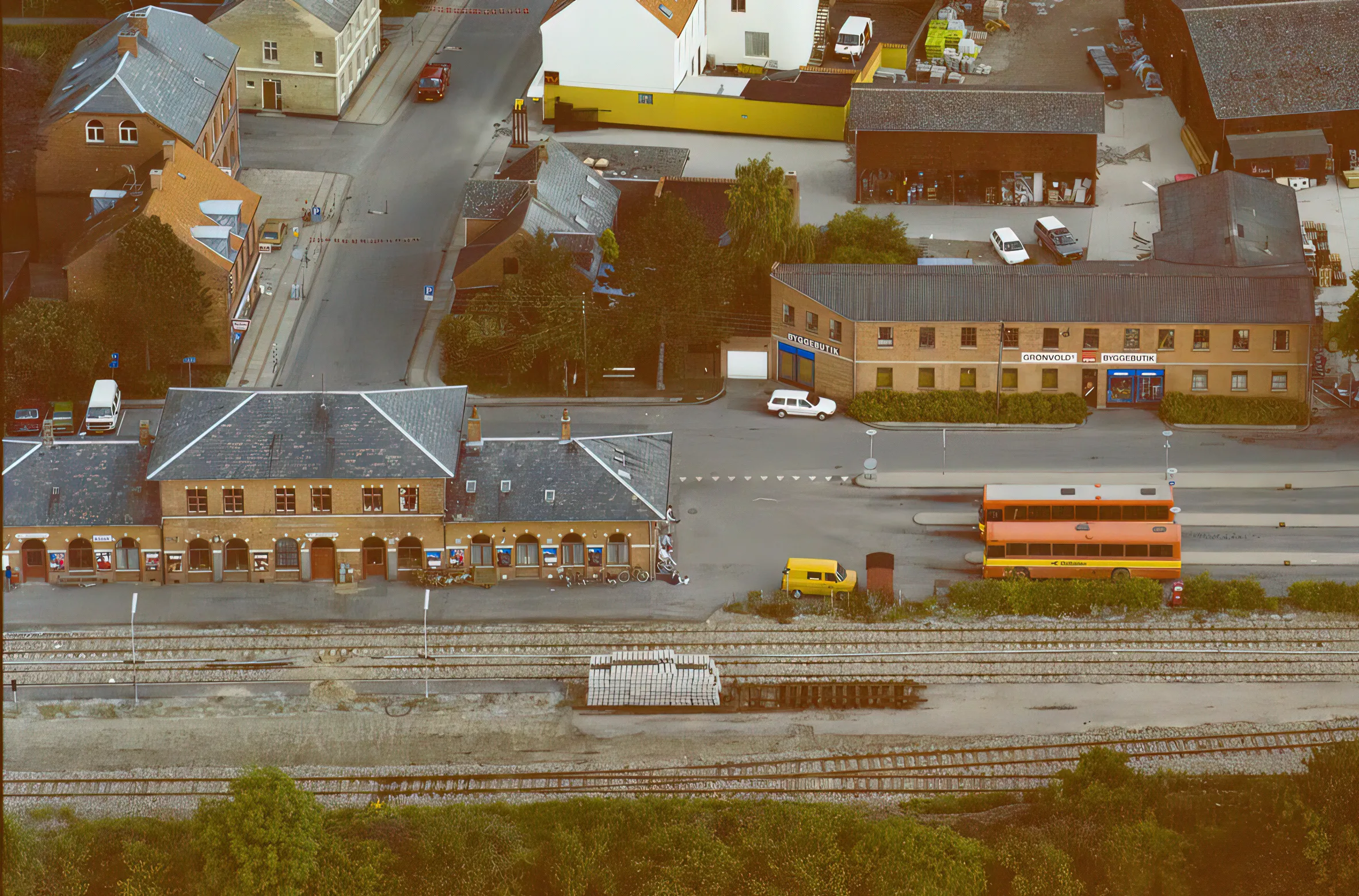 Billede af Store Heddinge Station.