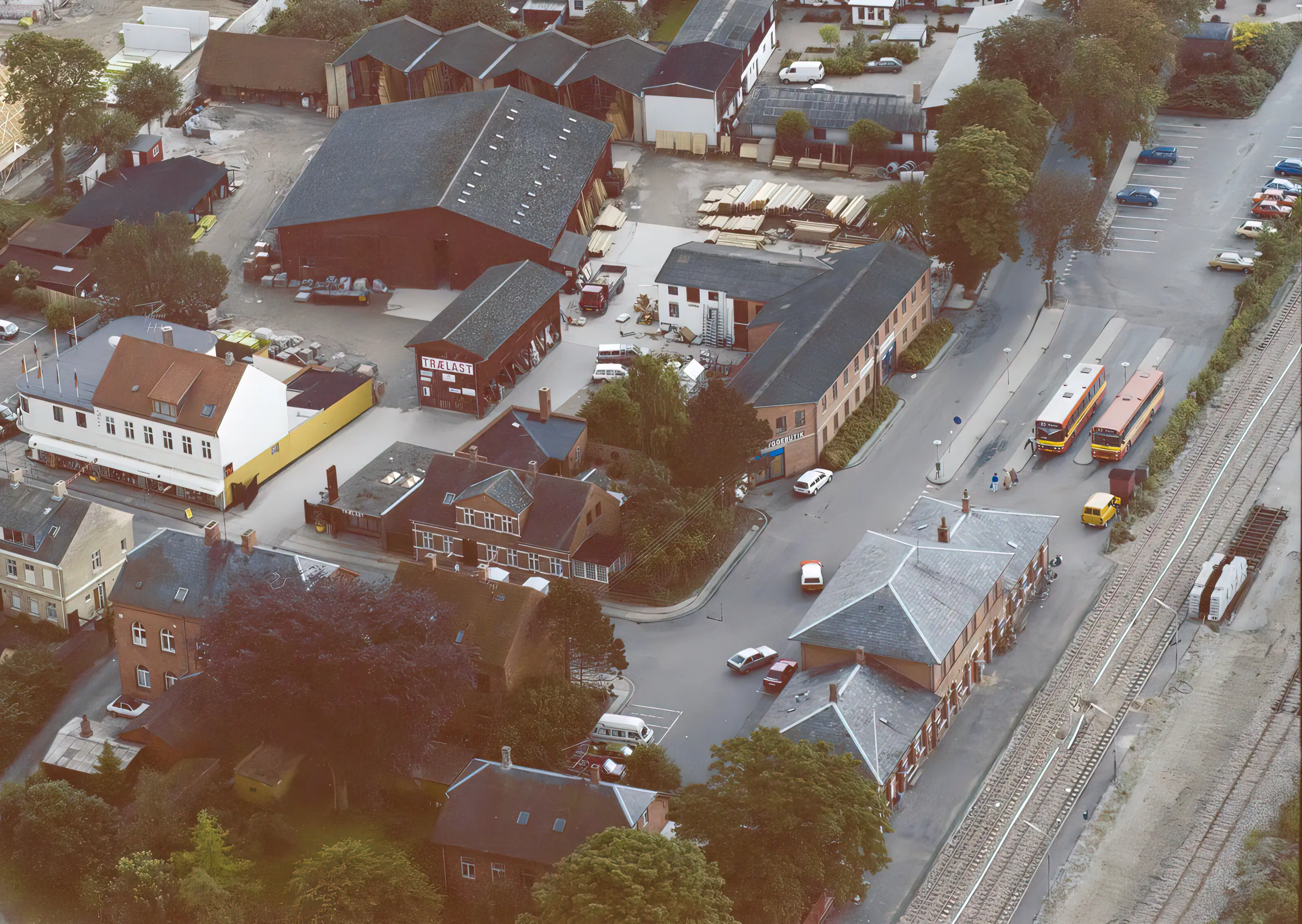 Billede af Store Heddinge Station.