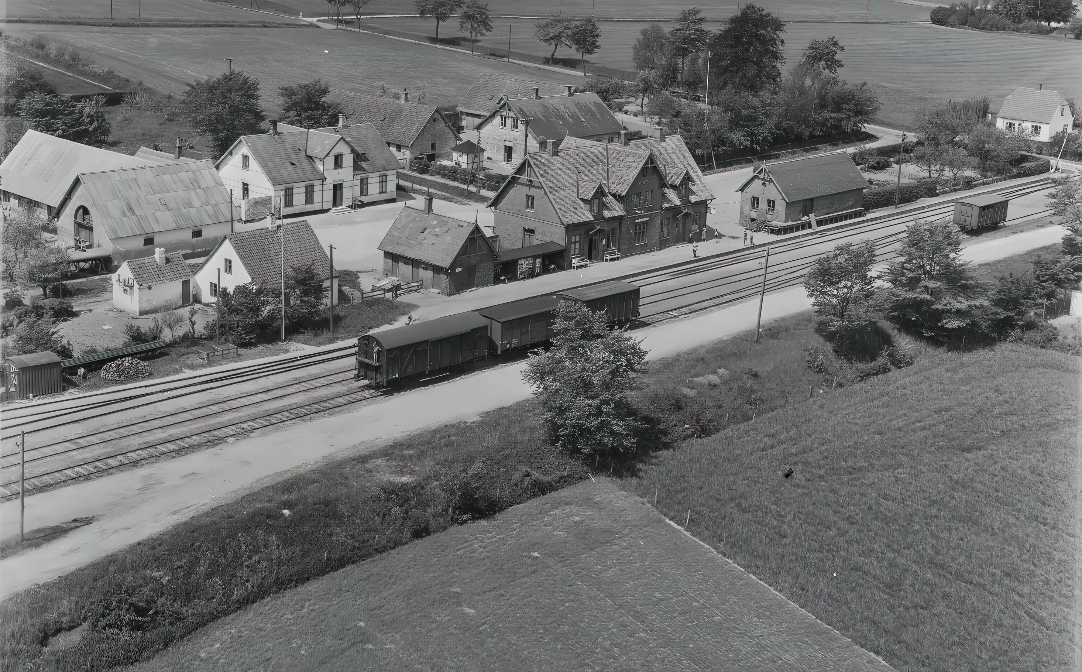 Billede af Fakse Station.