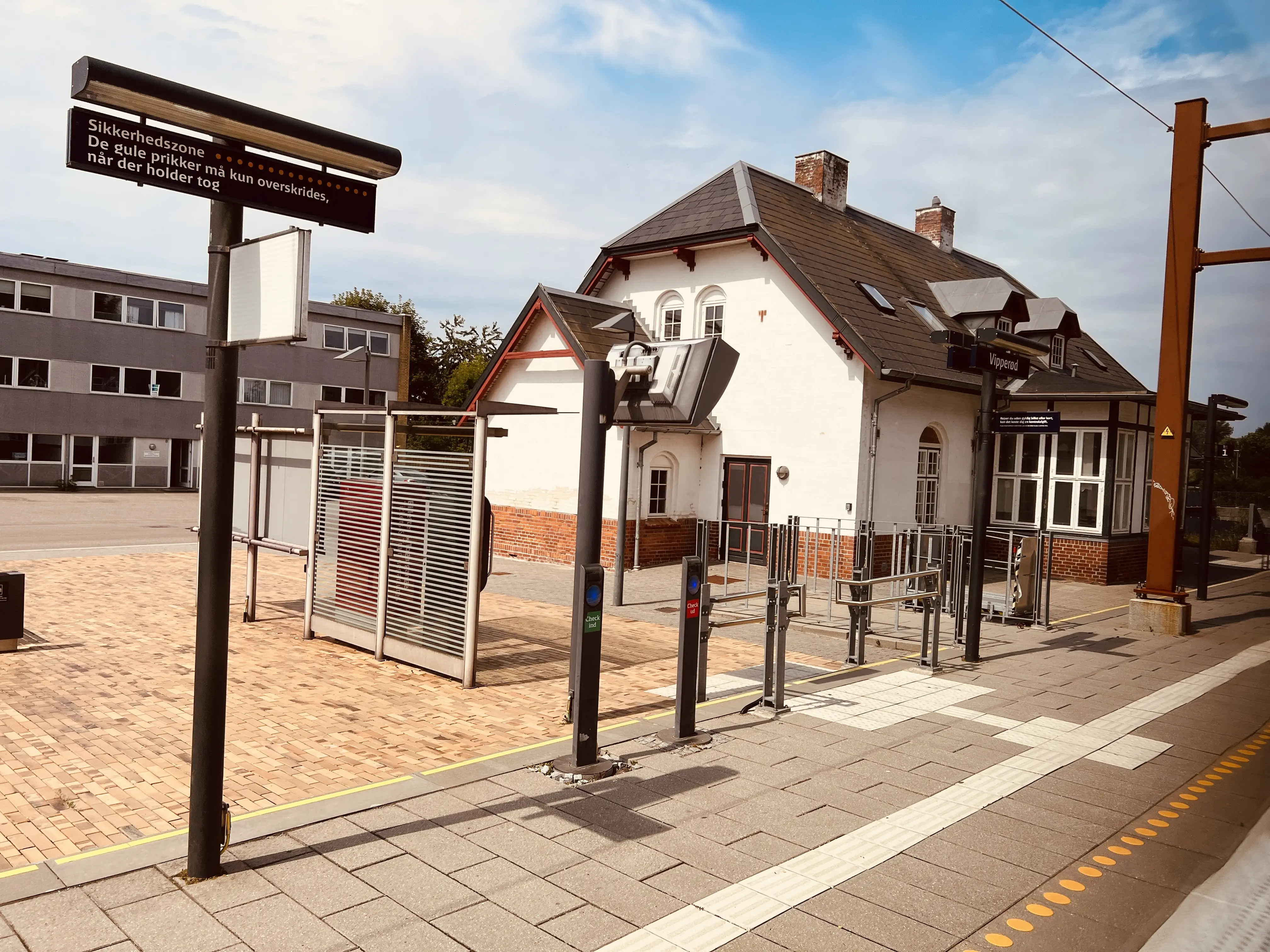 Billede af Vipperød Station.