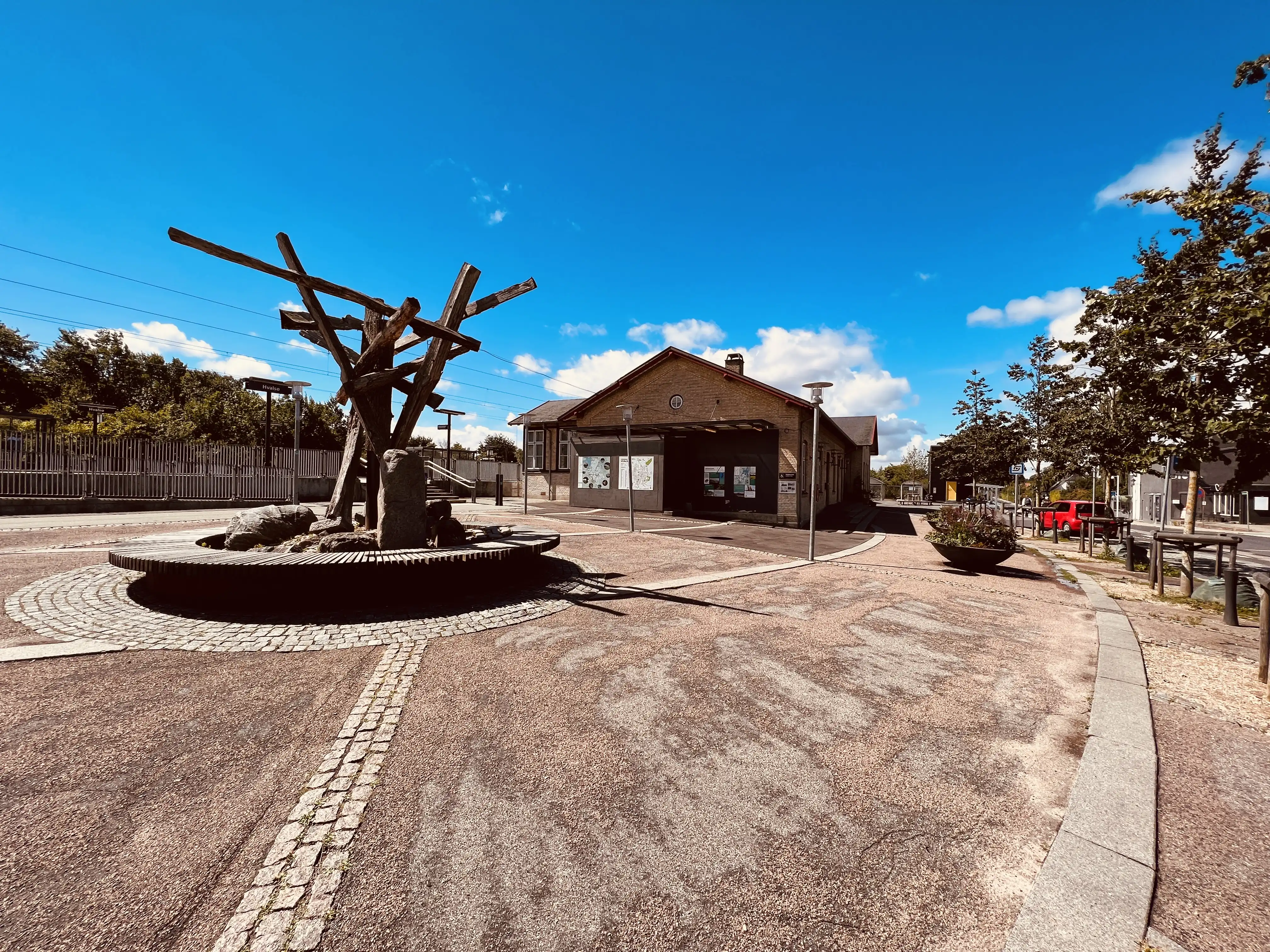 Billede af Hvalsø Station. Billede af Hvalsø Station.