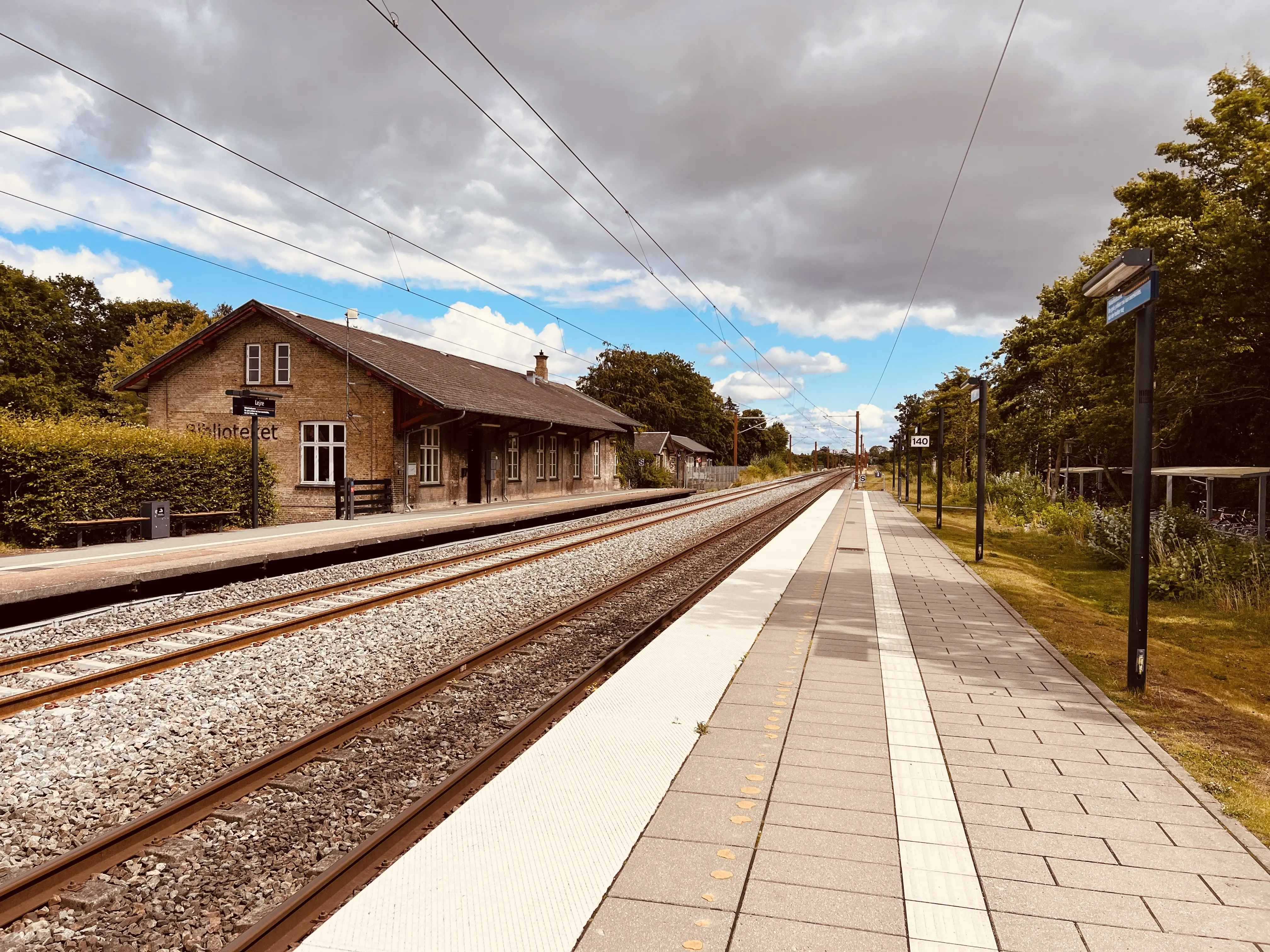 Billede af Lejre Station.