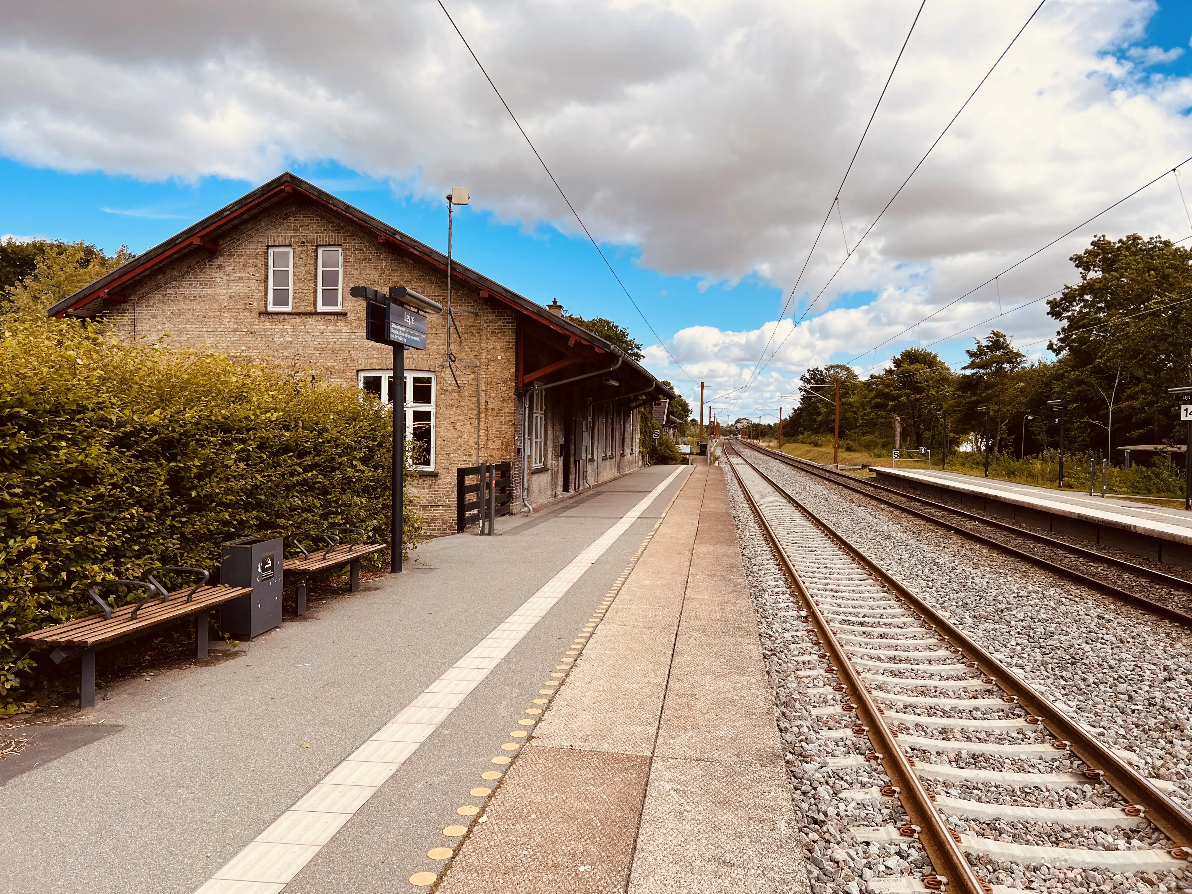 Billede af Lejre Station.
