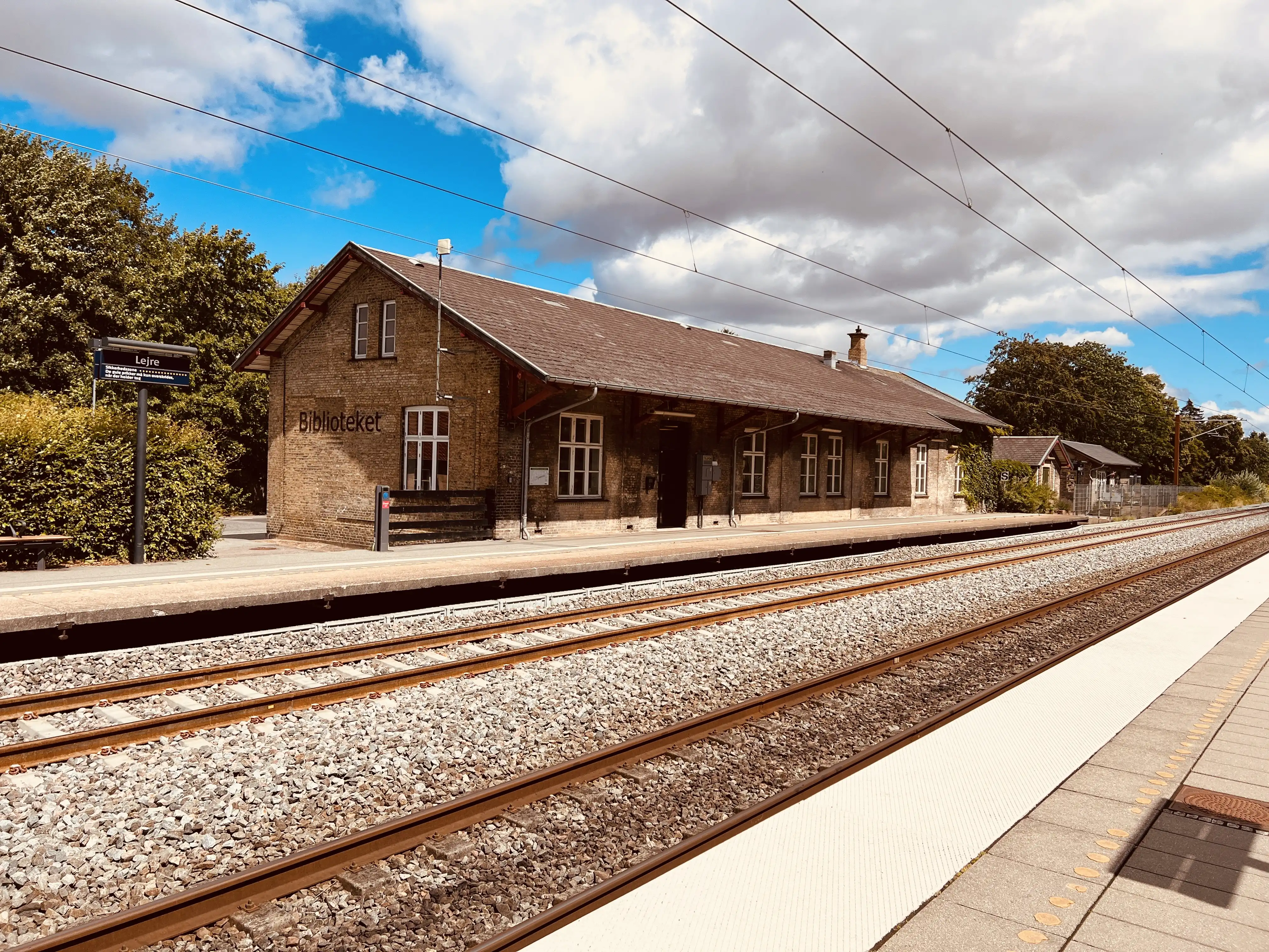 Billede af Lejre Station.