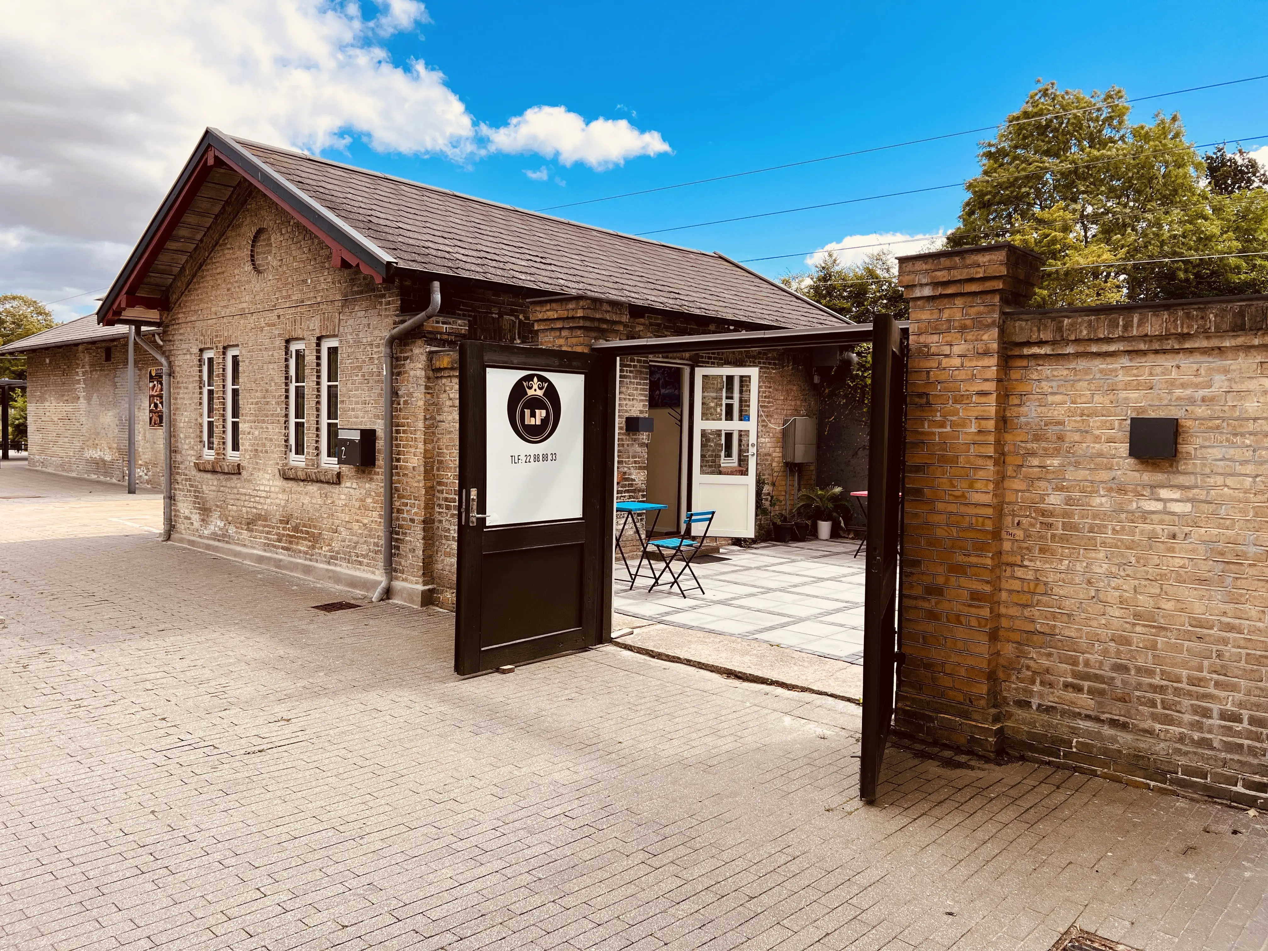 Billede af Lejre Stations retirade.